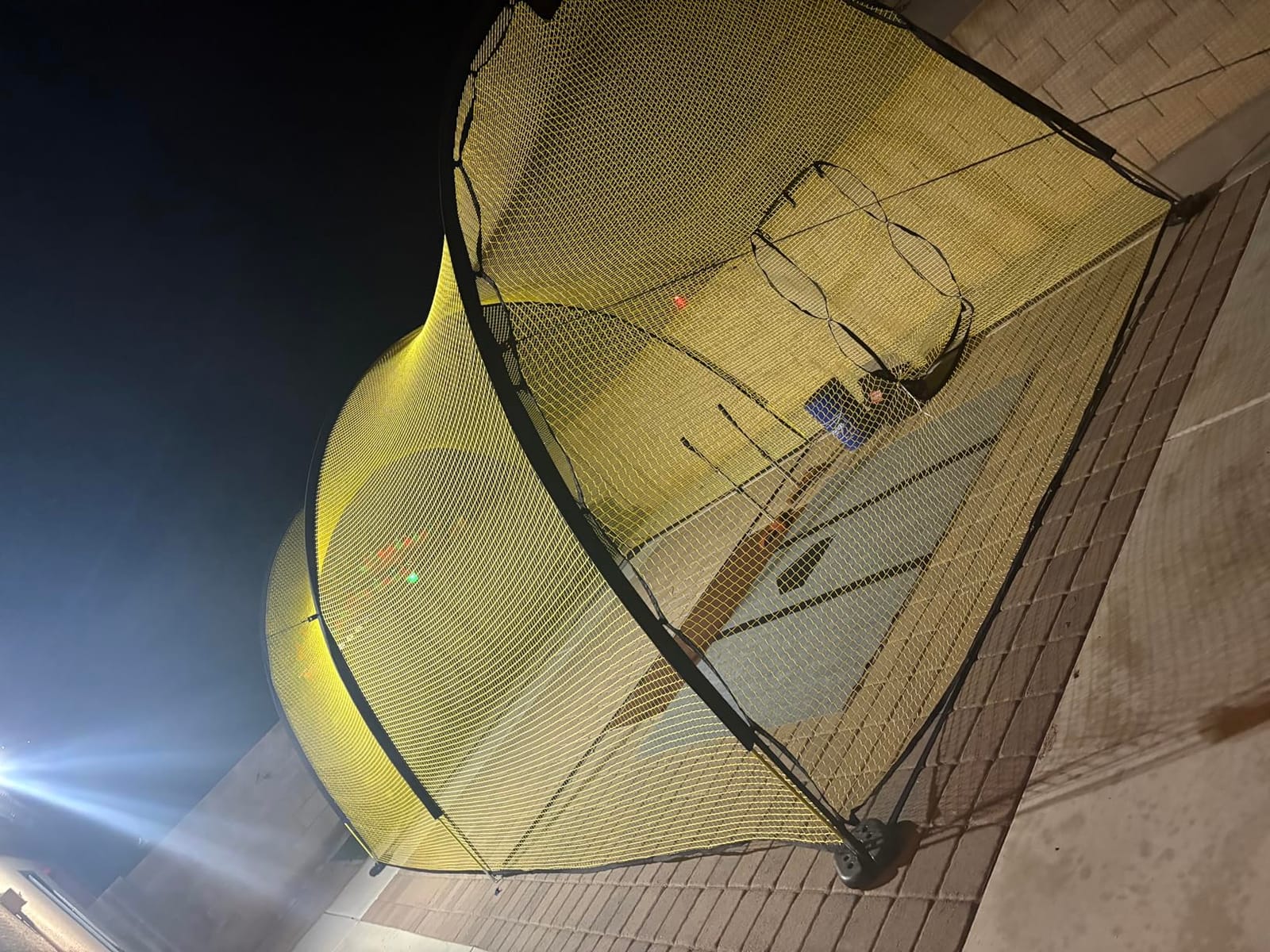 Apex Sports Portable Batting Cage 22x12x8 Ft, Baseball & Softball Net Cage customer photo 2