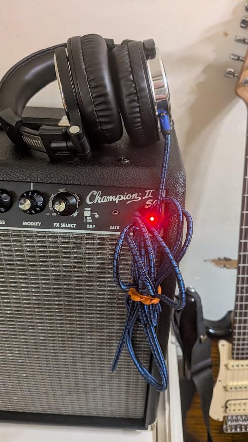 Fender Champion II 50-Watt Electric Guitar Amplifier, 2-Channel Combo Amp | 50 Watt 2 Channel Combo Amp with 12 Speaker, Built In Effects, Multiple Amp Voicings, USB and Aux in customer photo 2