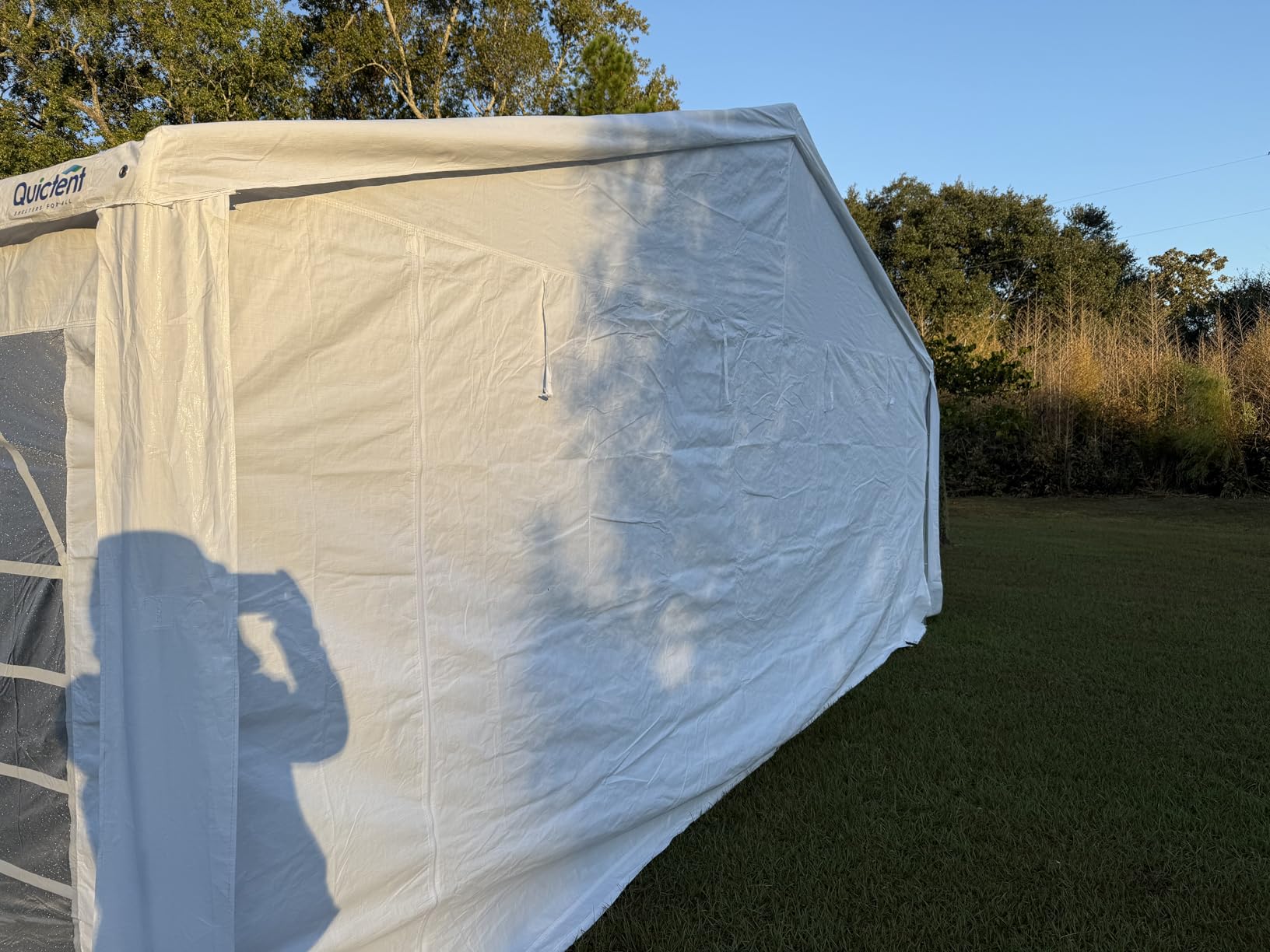 Quictent 20'x40' Heavy Duty Party Tent Outdoor Canopy with Church Windows | 1.5