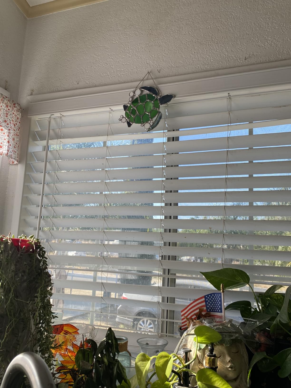 Sea Turtle Pre-Cut Stained Glass Kit - Make Your Own Beautiful Glass Project customer photo 2