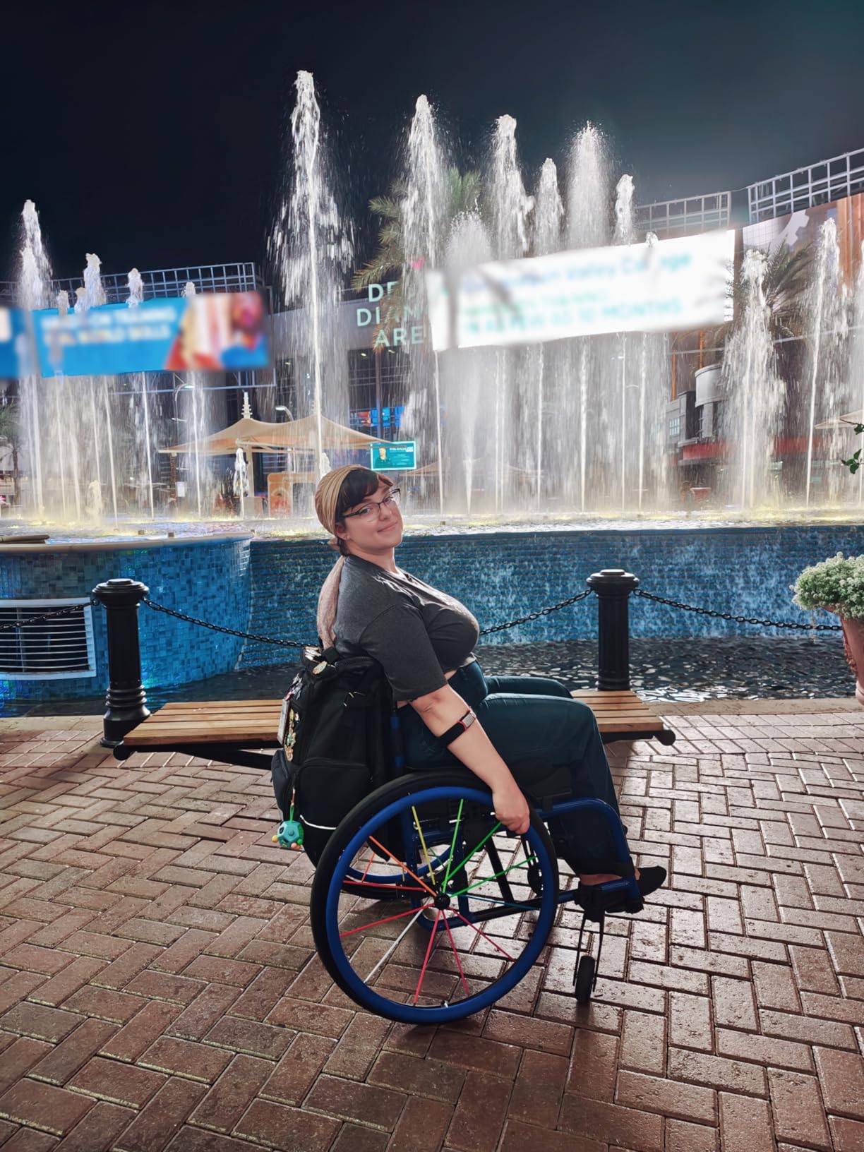 Vive Lightweight Manual Wheelchair - Narrow, Foldable Wheel Chair | Active Adults - Portable Transport, Small Compact & Folding - Collapsible for Travel - Fully Adjustable & Weighs Only 25 lbs customer photo 2