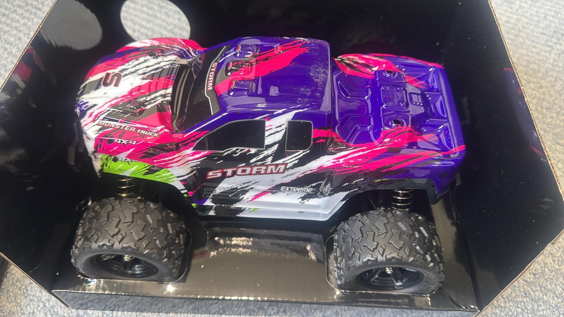 X-TMAGA 1:18 All Terrain RC Car for Adults & Boys (HS18-05), 4WD Off-Road RC Truck High Speed Fast 40+ KPH, 4X4 Waterproof Remote Control Car with 2 Rechargeable Batteries customer photo 2