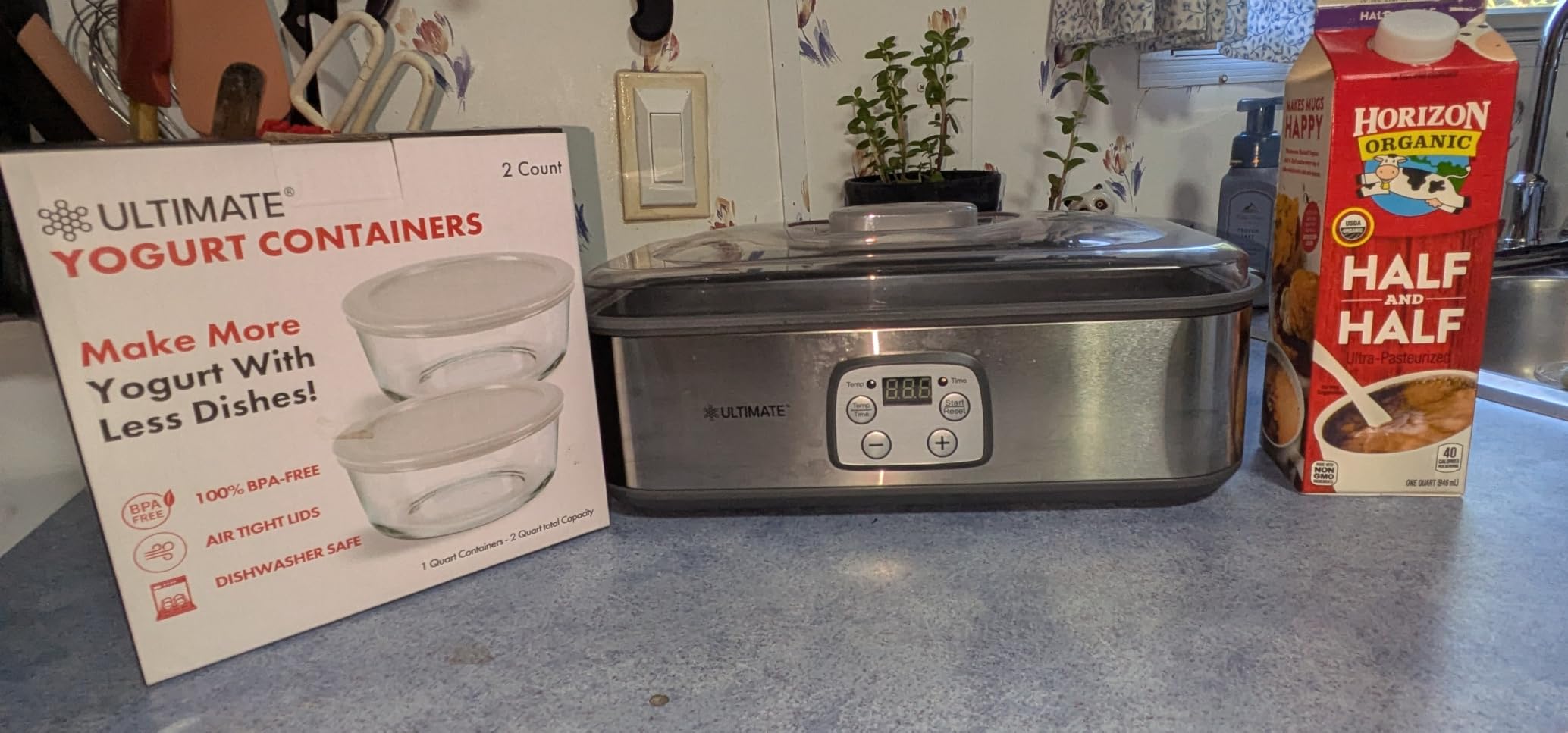 Ultimate Probiotic Yogurt Maker with Adjustable Temperature & Time Control - Make Trillions of Live Probiotics & Get Better Gut Health - ULTIMATE LIFETIME WARRANTY - Wellness Gifts for Men & Women customer photo 2