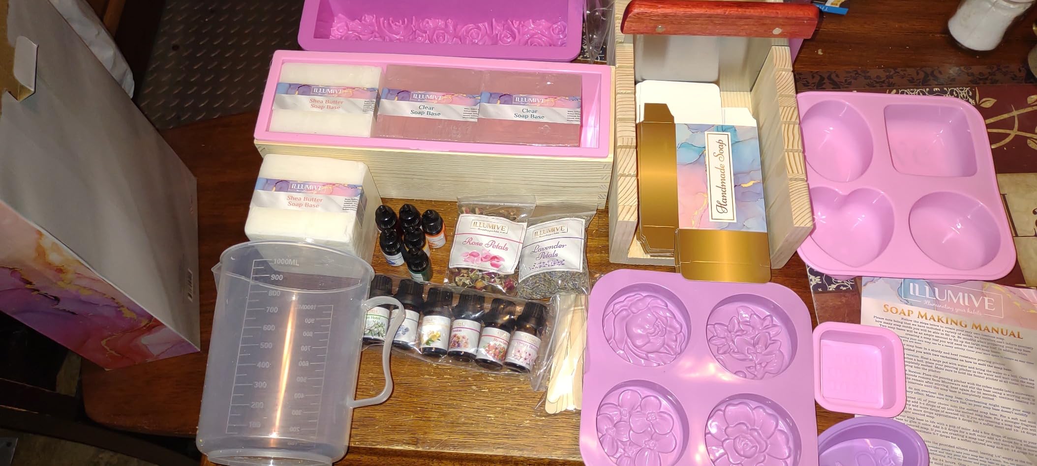 Illumive Deluxe Soap Making Kit - Soap Kit Includes All Soap Making Supplies. DIY Soap Making Kit customer photo 1