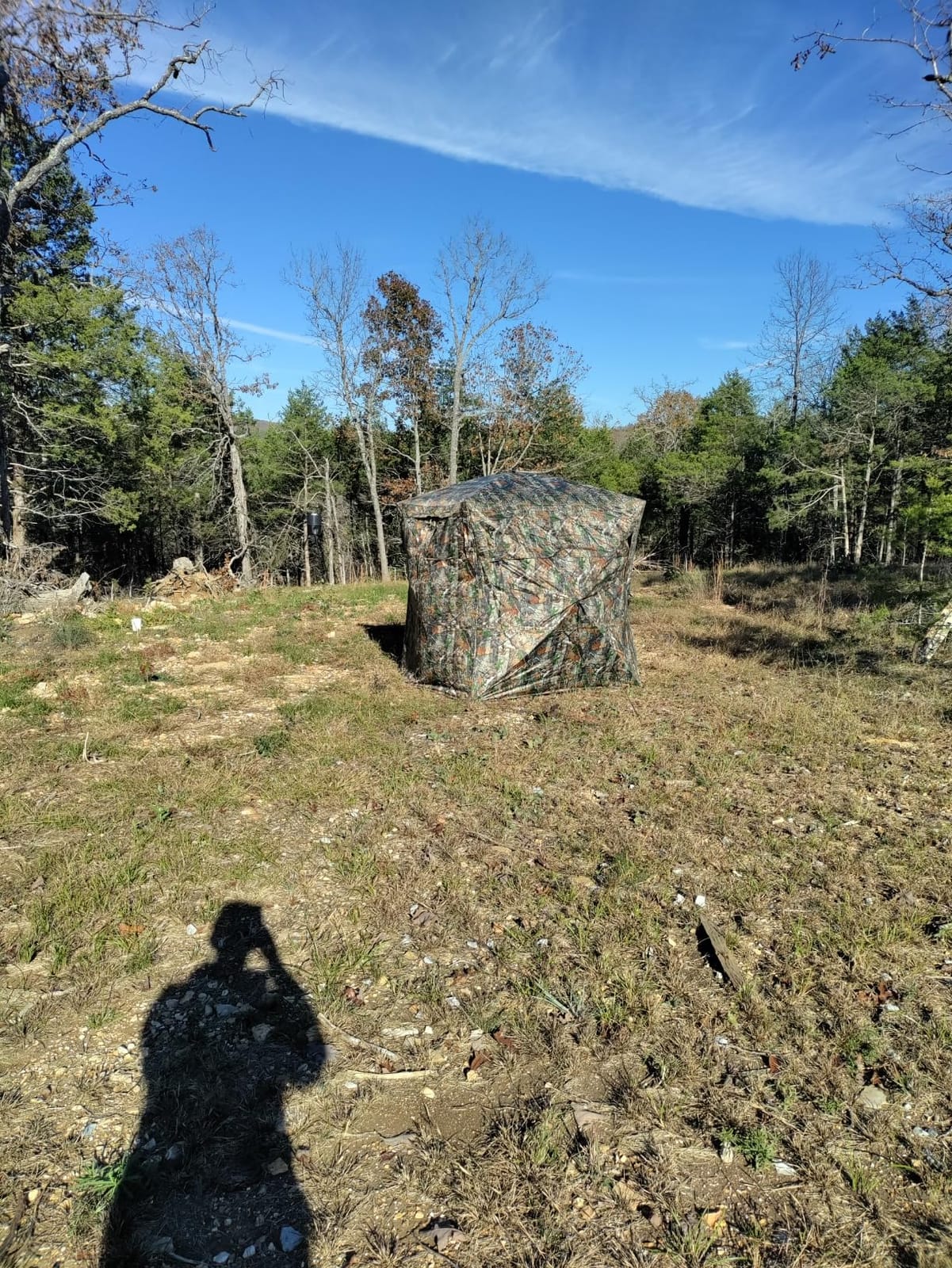 HUNTSEN Hunting Blind 270 Degree See Through Ground Blind - 2-3 and 3-4 Person Pop Up Deer Blind for Hunting with Carrying Bag - 300D Reinforced Portable Durable Blind for Turkey and Deer customer photo 1