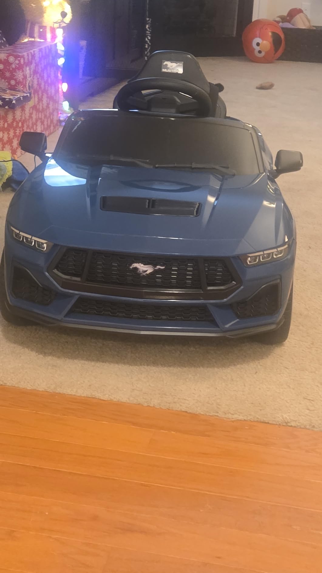 Best Choice Products Kids 12V Electric Ride On Car Officially Licensed Ford Mustang, Red customer photo 1