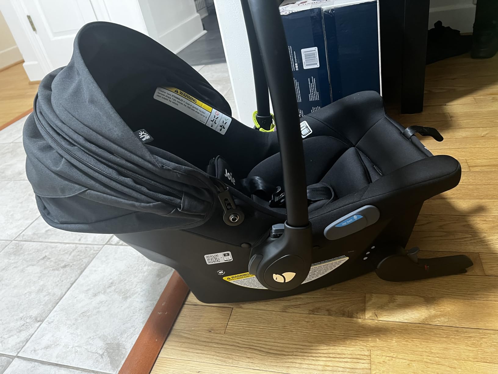 Joie Baby Mint Latch Baseless Infant Car Seat, Lightweight, Built-in Rigid Lower Anchor Attachments and Side-Impact Protection, No Base Installation Required, Travel-Friendly Design customer photo 2