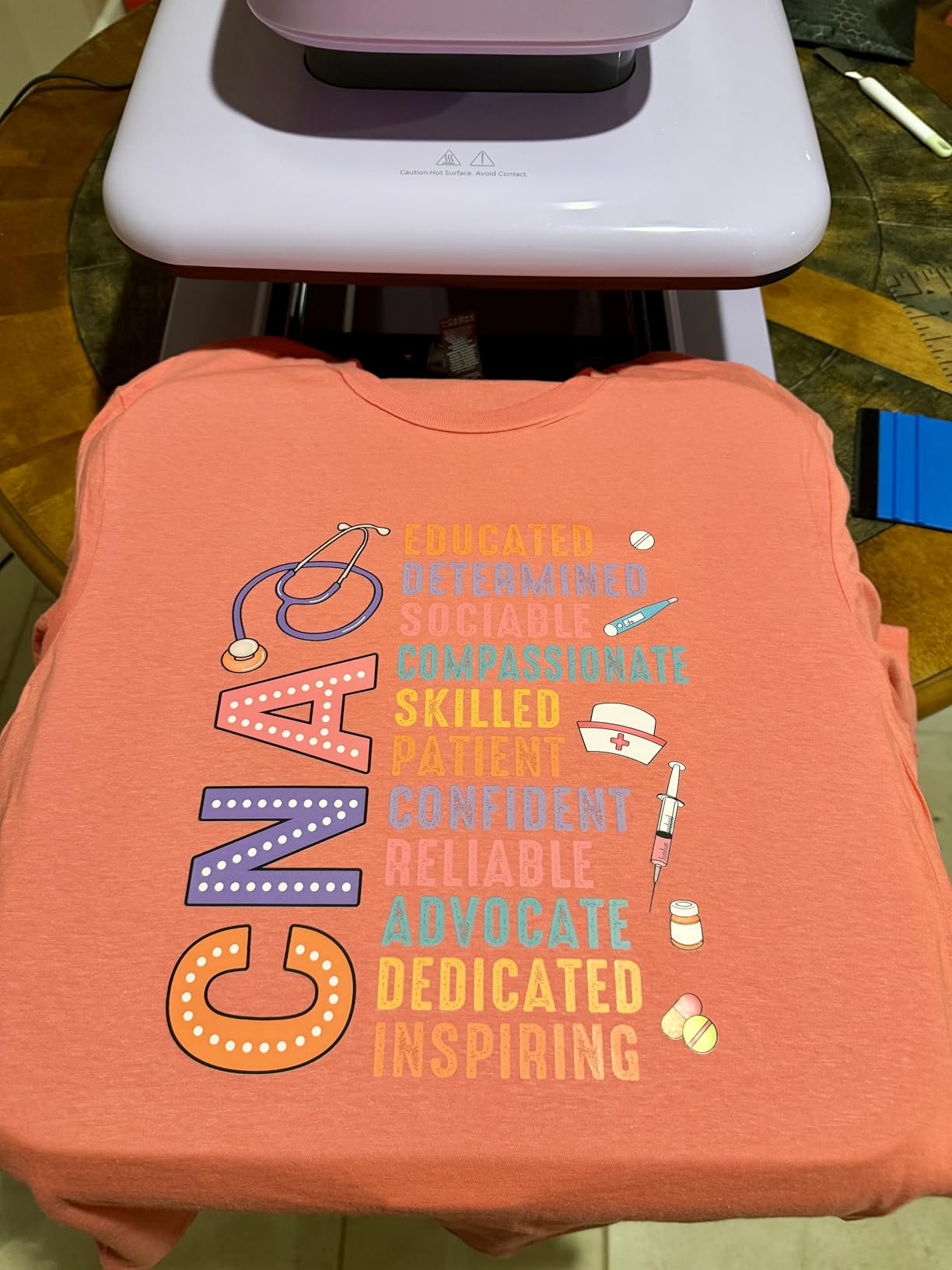 HTVRONT Auto Heat Press 2 - Adjustable Pressure Heat Press Machine 15X15 | Heats Up Fast & Evenly Heat Press with Higher Heating Height for HTV, Sublimation, Heat Transfer Projects customer photo 1