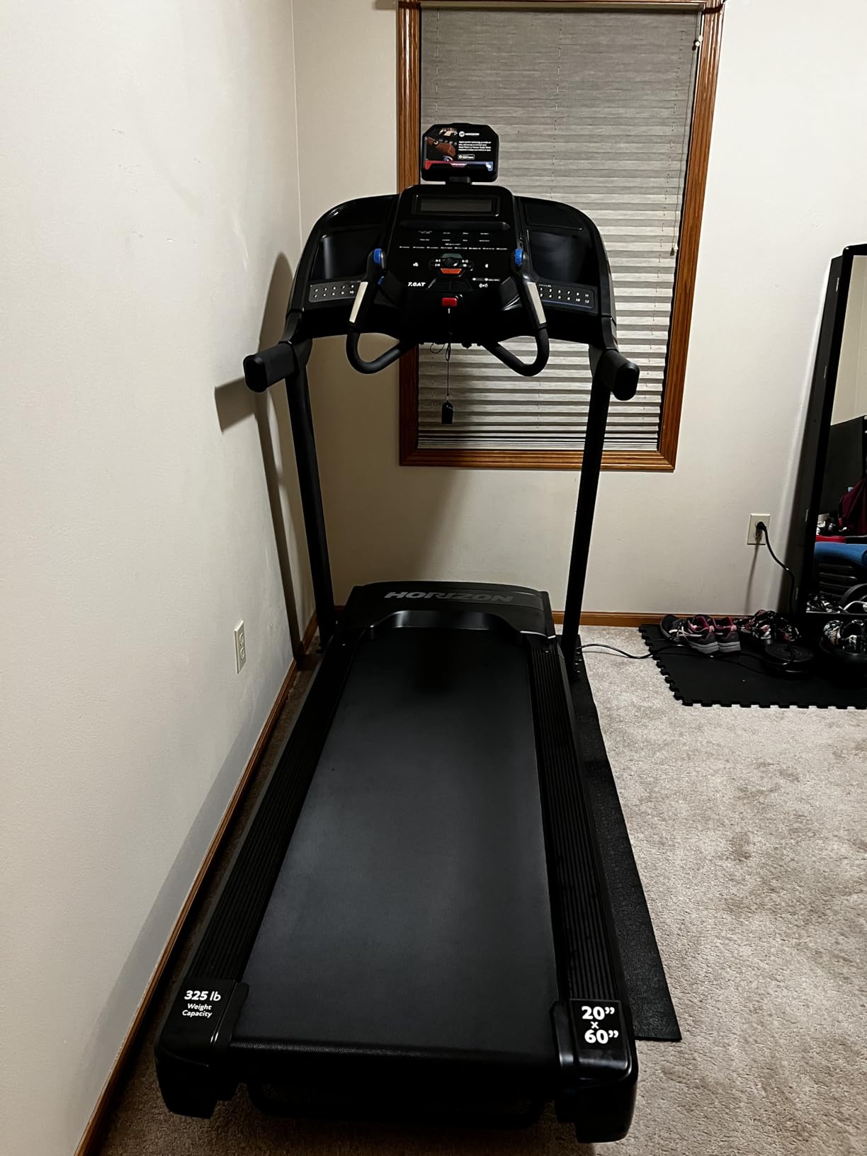 Horizon Fitness Treadmill | Compact Home Treadmill customer photo 2