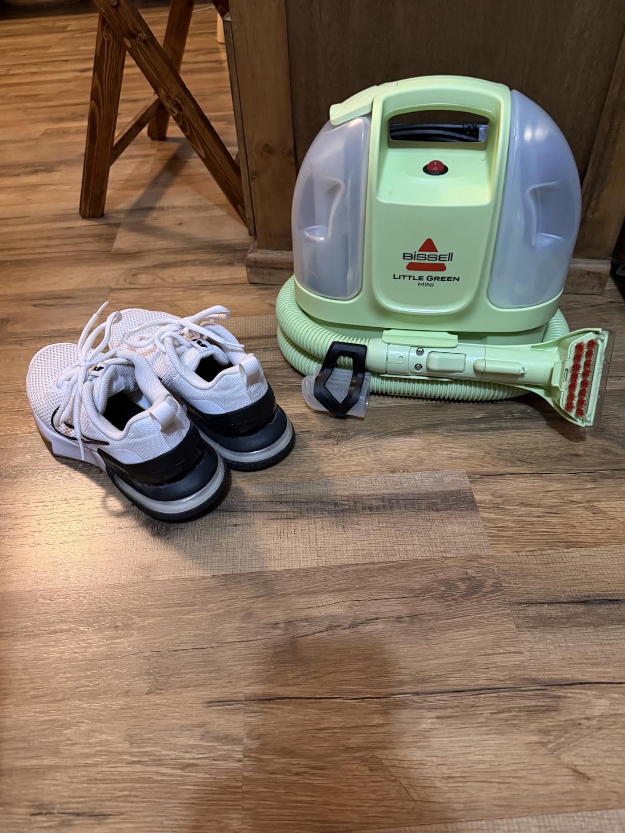 BISSELL Little Green Mini Portable Carpet Cleaner, 4075 customer photo 1