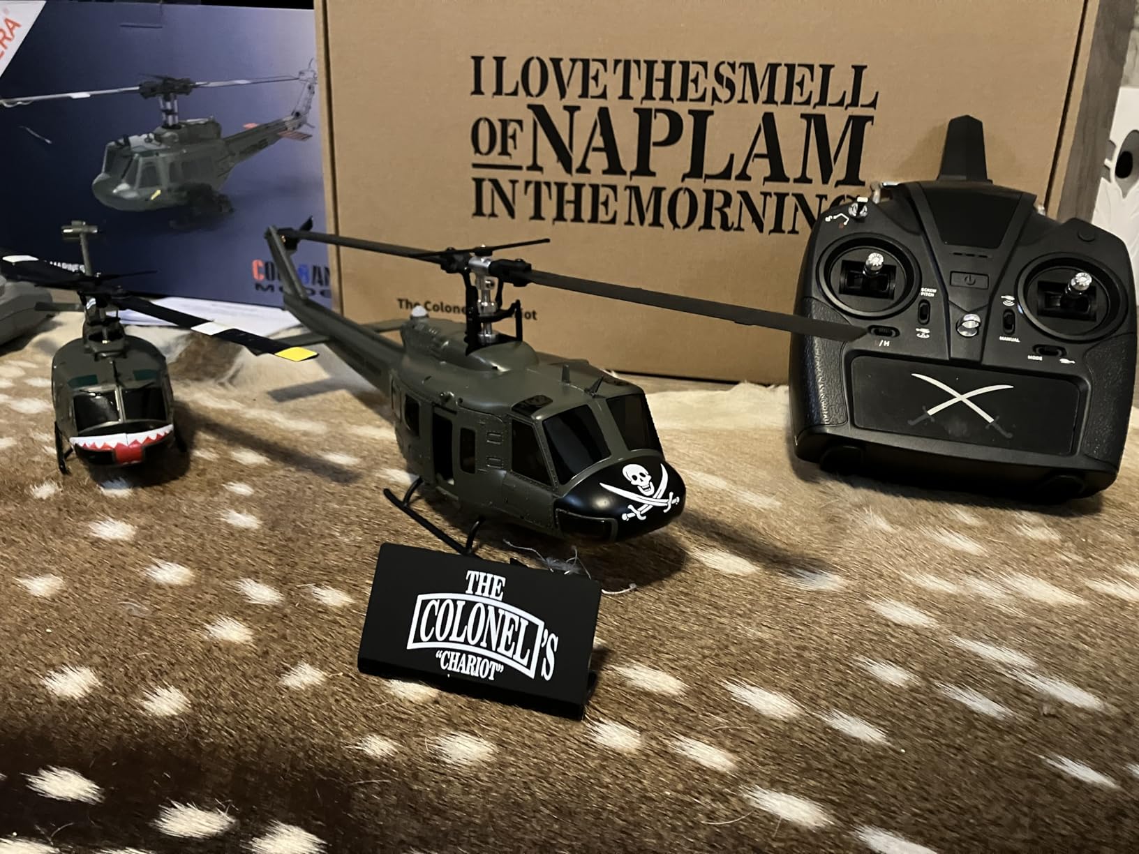 UH-1 RC Helicopter - Huey Collectable Remote Control Helicopter with Auto-Hover for Adults, Beginners, 1/27 Scale, 2 Batteries customer photo 2