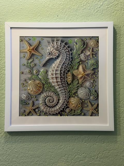 ZQEATRY Sea Turtle Special Shape 5D Diamond Art Kit for Adults Beginners 11.8x11.8 Inch customer photo 1