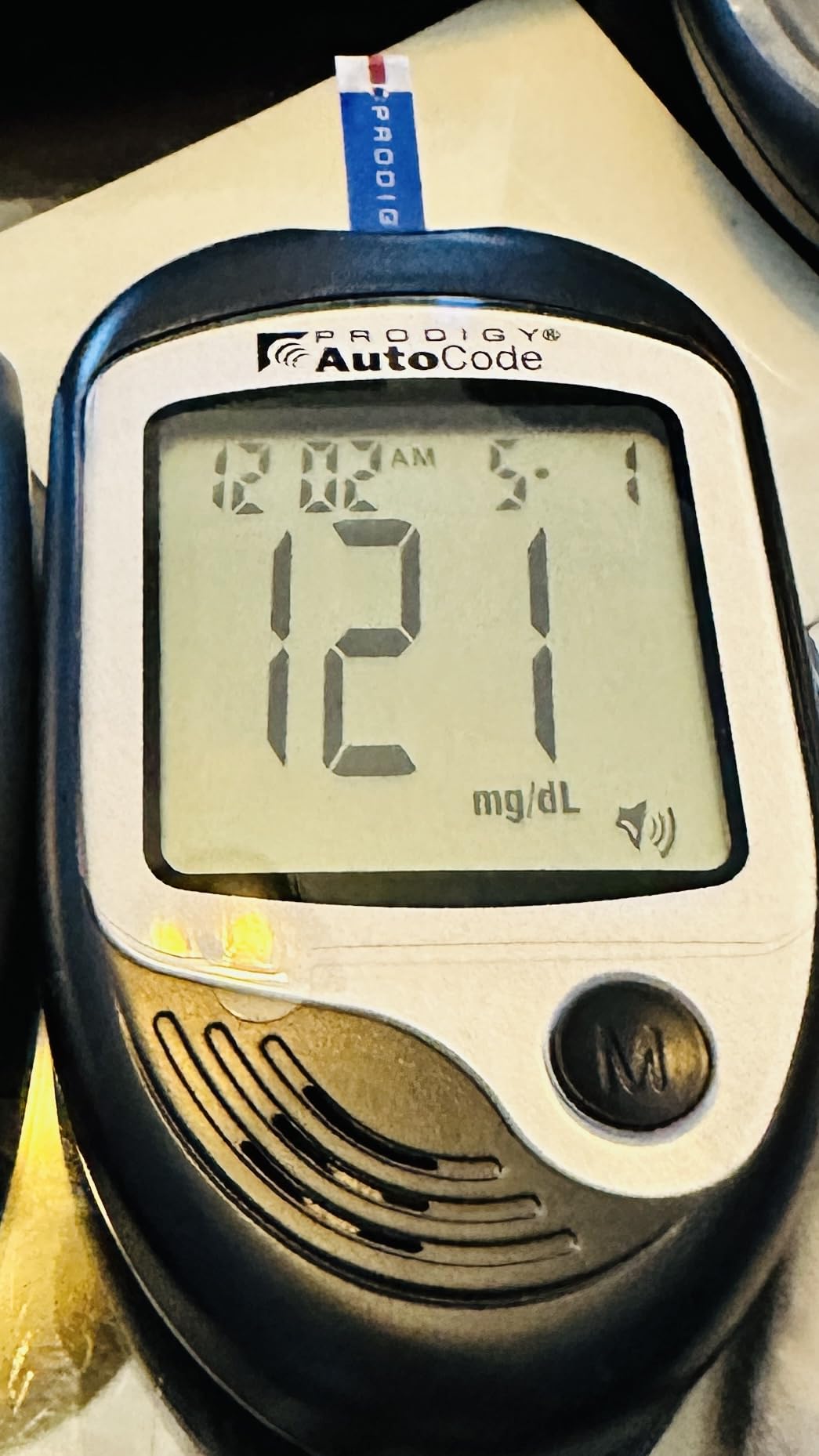 PRODIGY 10500 100ct Test Strips with AutoCode Talking Meter Starter Kit, PRODIGY AutoCode Blood Glucose Talking Meter, No Coding Blood Glucose Test Strips (2 vials of 50ct), Adjustable Depth Lancing Device, Twist Top Lancets 28G (10ct), Carrying Case, Quick Reference Guide, Owner's Manual customer photo 2