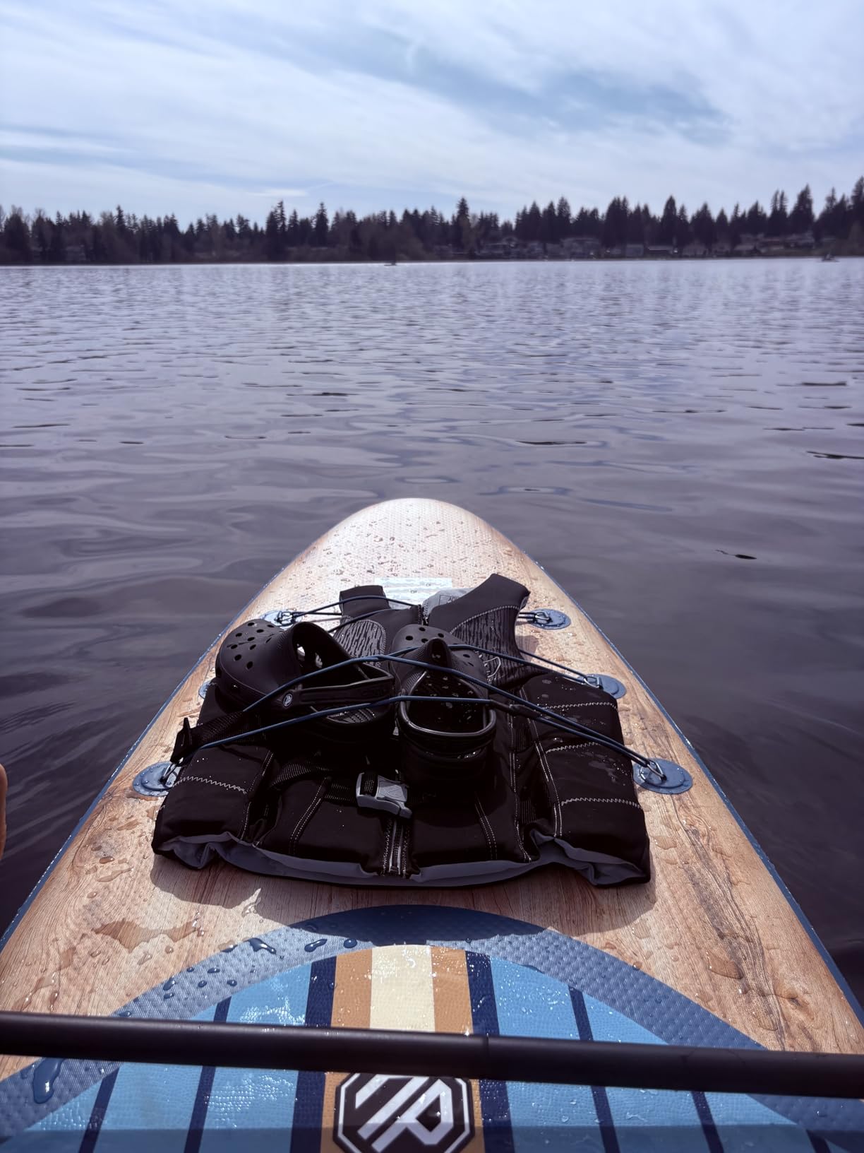 Niphean Inflatable Stand Up Paddle Board with SUP Accessories | 10'6'' SUP, Anti-Slip EVA Deck, 450 lbs Capacity Inflatable Paddle Boards for Adults & Youth of All Skill Levels customer photo 2