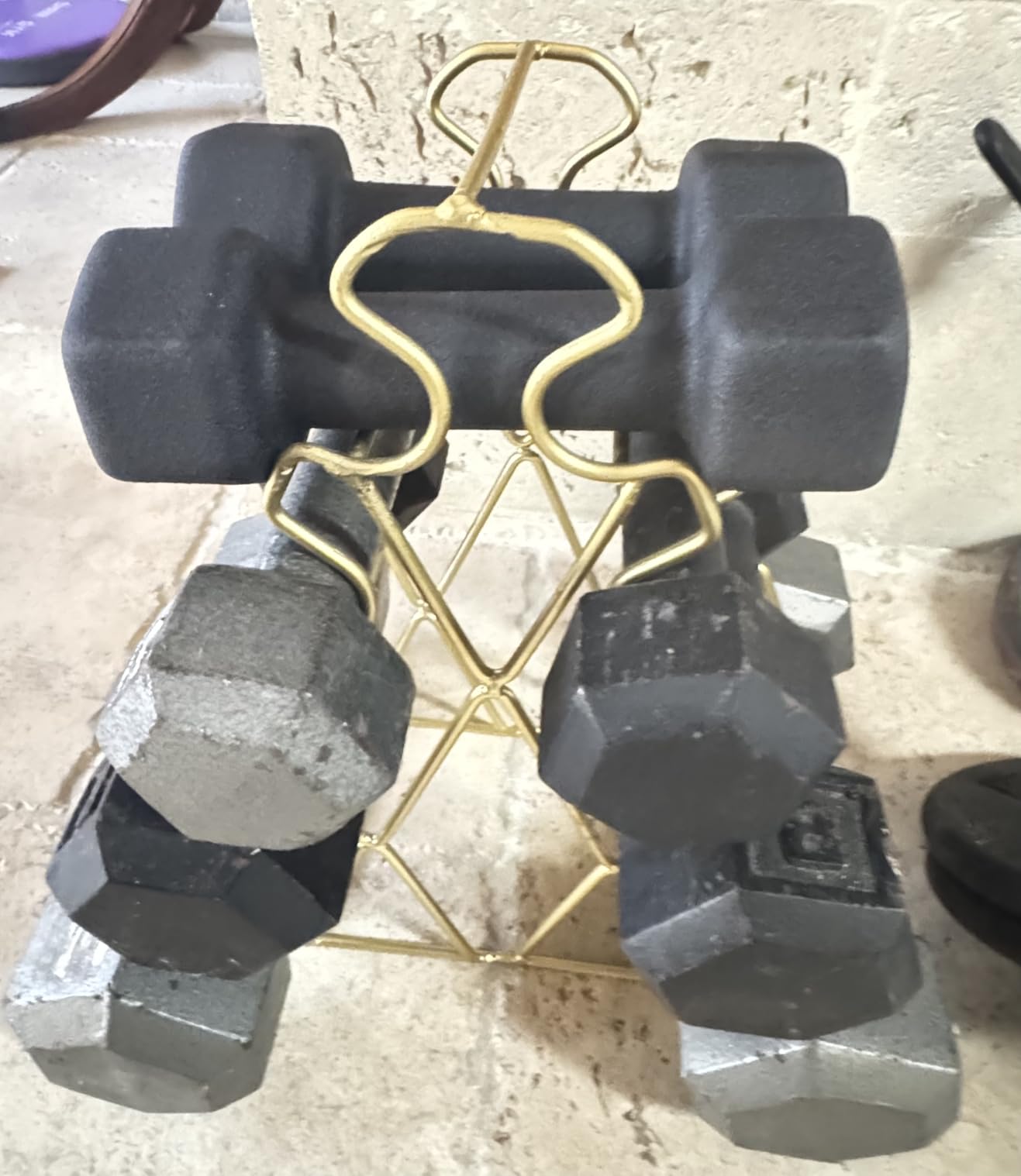 CAP Barbell Neoprene Dumbbell Weights Pairs & Sets | Black customer photo 1