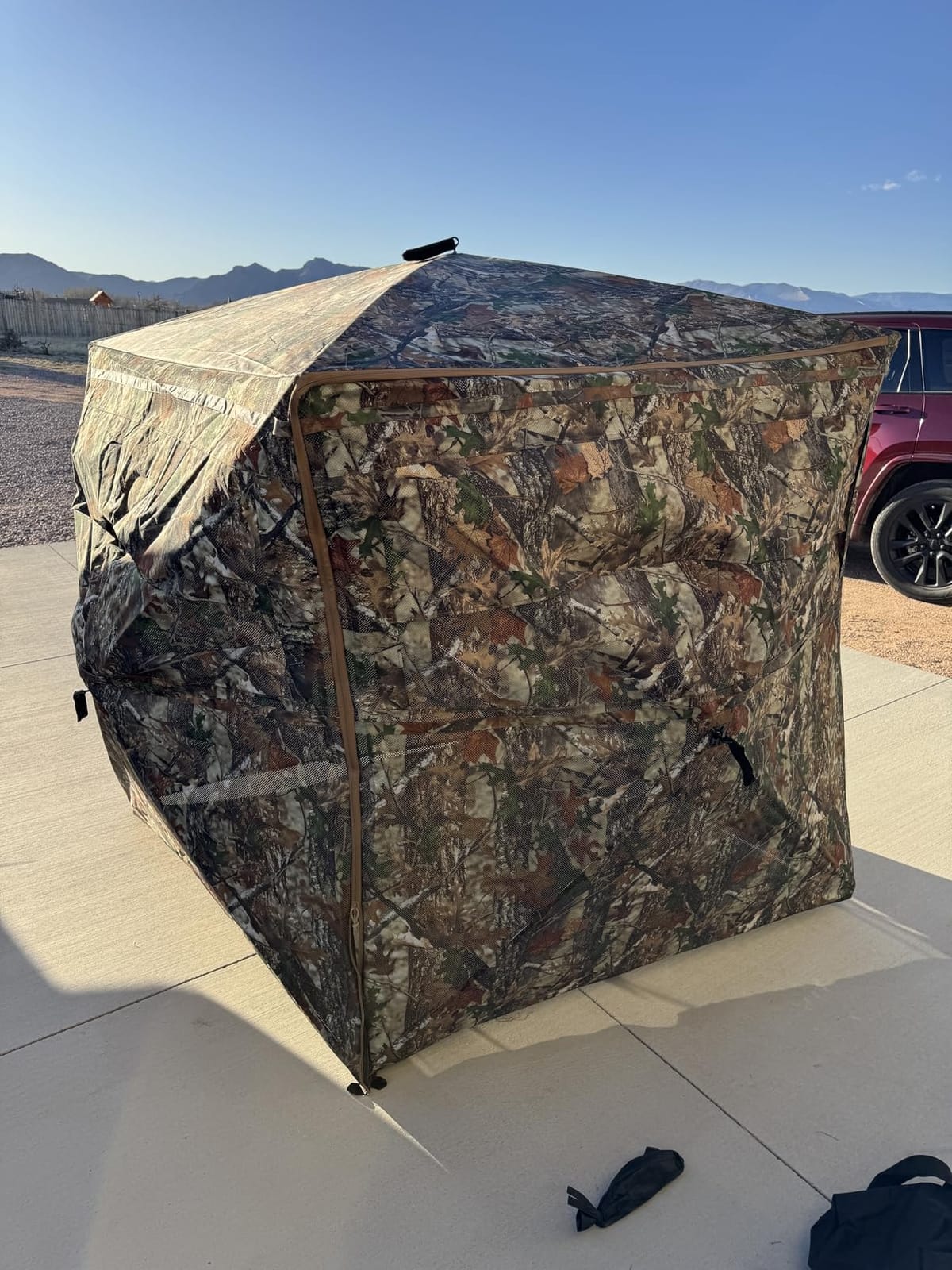 360 Degree See Through Pop Up Hunting Blind, 1-2 & 3-4 Person customer photo 2