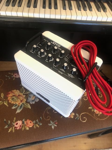 JOYO 15W Portable Bass Amp Combo | 9 Amplifier Models + 6 Modulation FX + Looper & Drum Machine | Rechargeable Battery | Digital Modeling | for Bassist Practice, Solo & Small Gigs (DC-15B) customer photo 2