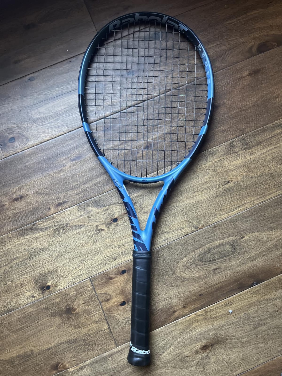 Pure Drive 11th Gen Tennis Racquet Strung with 16g Syn Gut at Mid-Range Tension customer photo 1