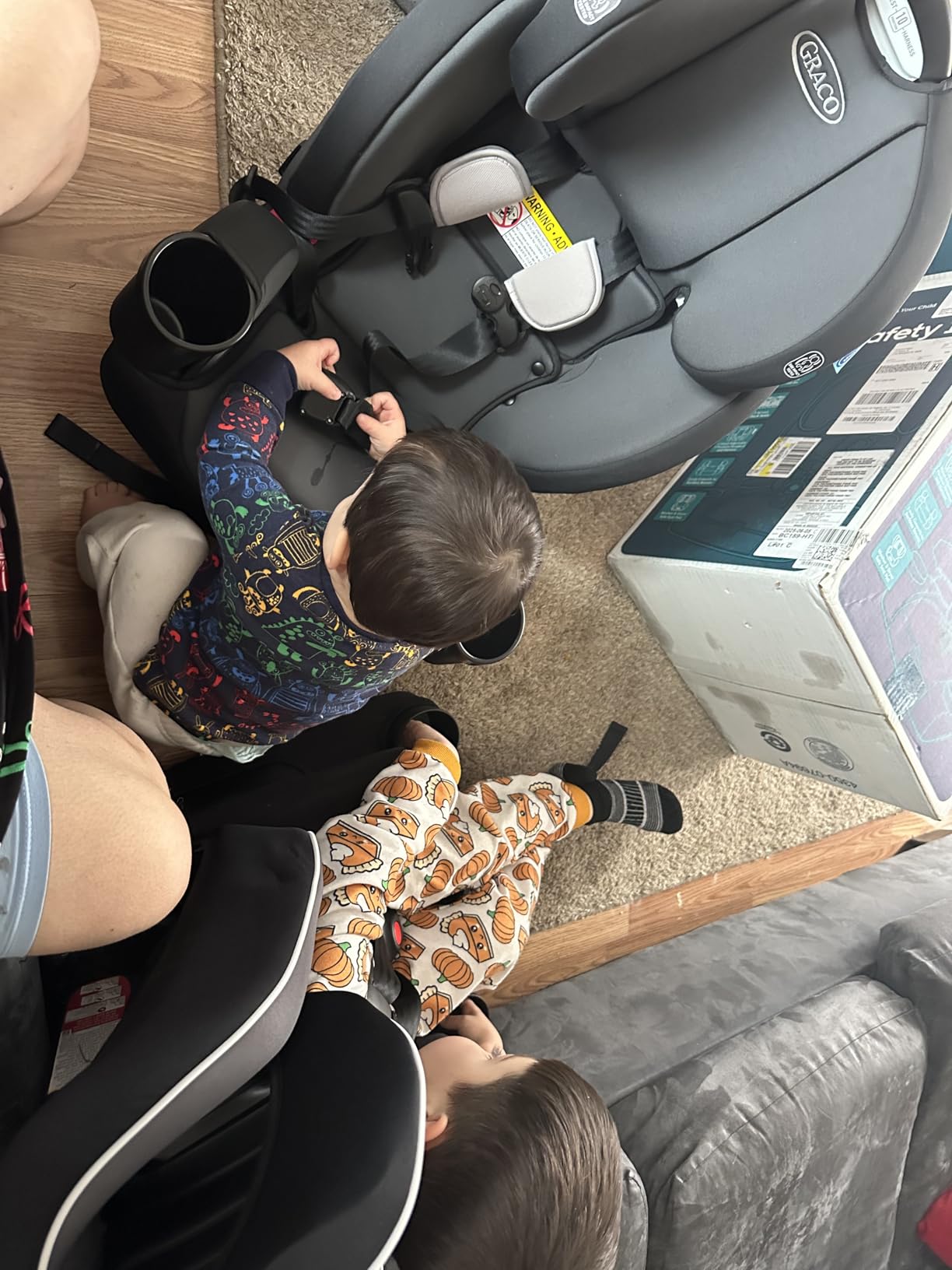 Graco TriRide 3-in-1 Reclining Car Seat, Kipling - Rear & Forward Facing Car Seat, Highback Booster, Adjustable Headrest customer photo 1