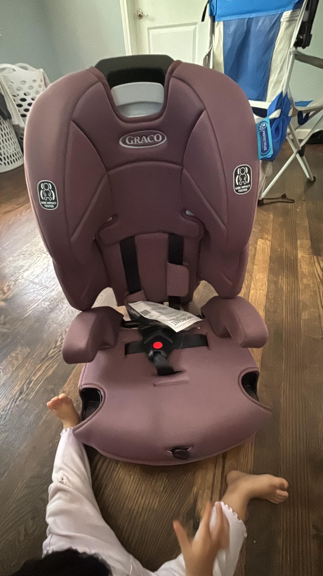 Graco Tranzitions 3-in-1 Harness Booster Car Seat, Forward Facing Car Seat, Highback, to Backless Booster, Proof customer photo 2
