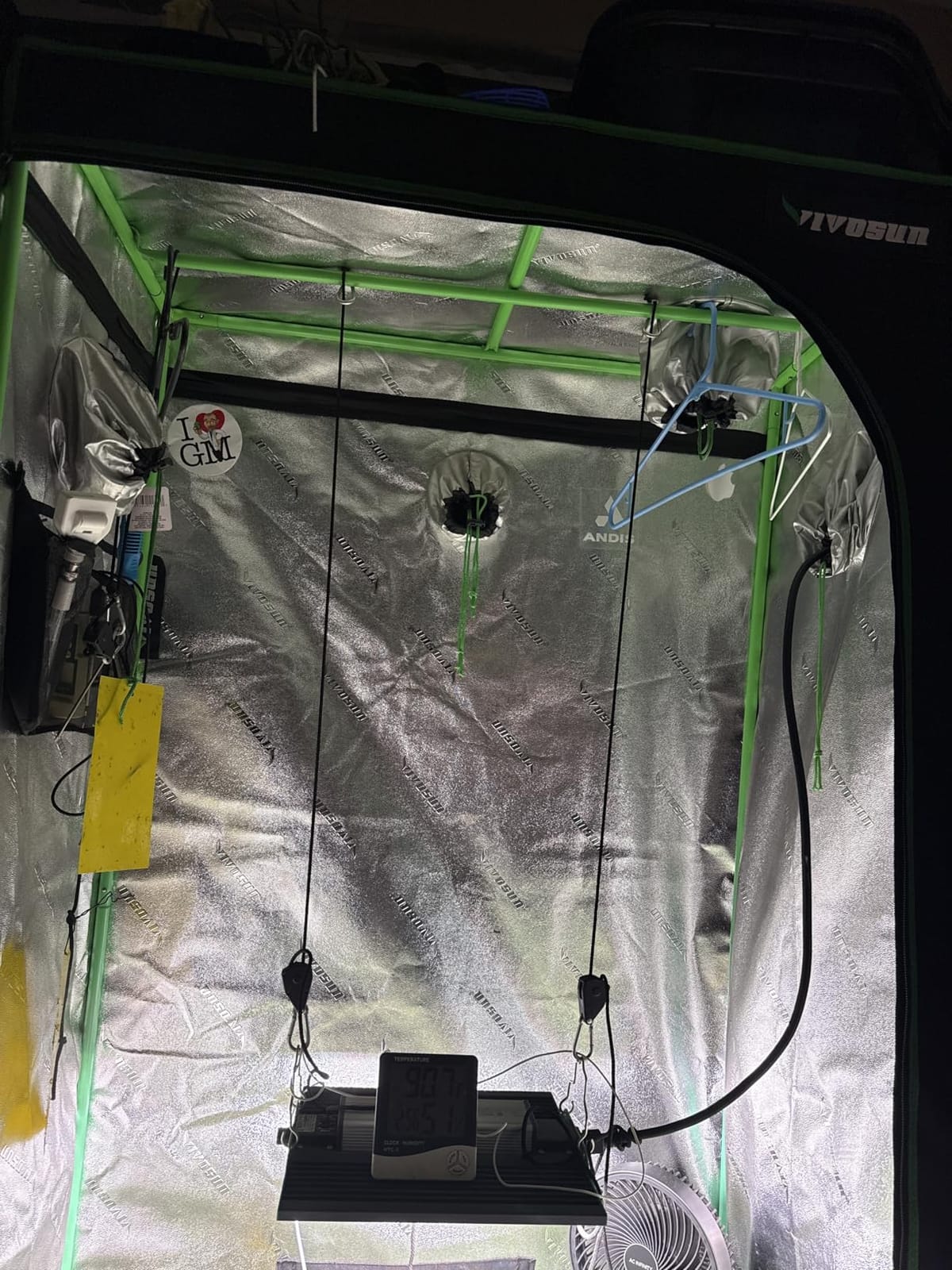 70 Watt Grow Light, Dimmable Plant Light, LED Grow Lights for Indoor Plants | VIPARSPECTRA P700 Full Spectrum Growing Lamp Seed Starting Seedlings Vegetable, 11000 Lumens Small Hanging for 2x2 Grow Tent customer photo 1