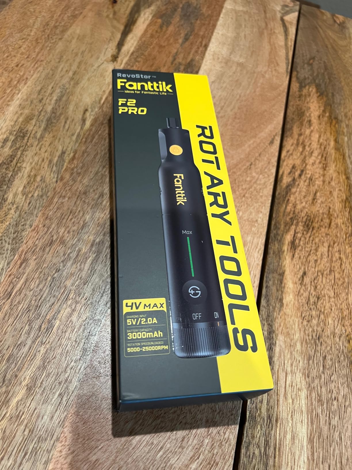 Fanttik F2 PRO Cordless Rotary Tool Kit with Strong Magnetic Motor 5 Speed | Revostor Hub, 5 Speed, 25000 RPM, 55 Accessories, for 3D Printed Sanding, Polishing, Drilling, Carving, Cutting DIY Crafts customer photo 1