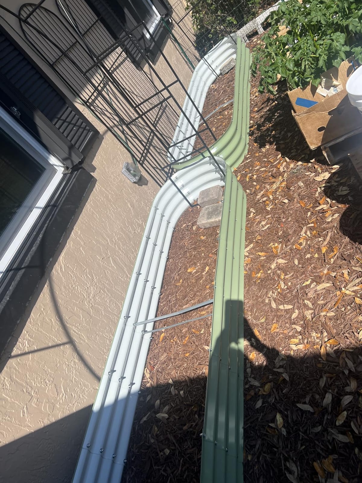 Winpull Raised Garden Bed Kit, 5x2x1 ft Galvanized Planter Box Outdoor with Safety Edging, Large Metal Raised Beds for Gardening Vegetables Flower Fruits (Avocado Green) customer photo 1