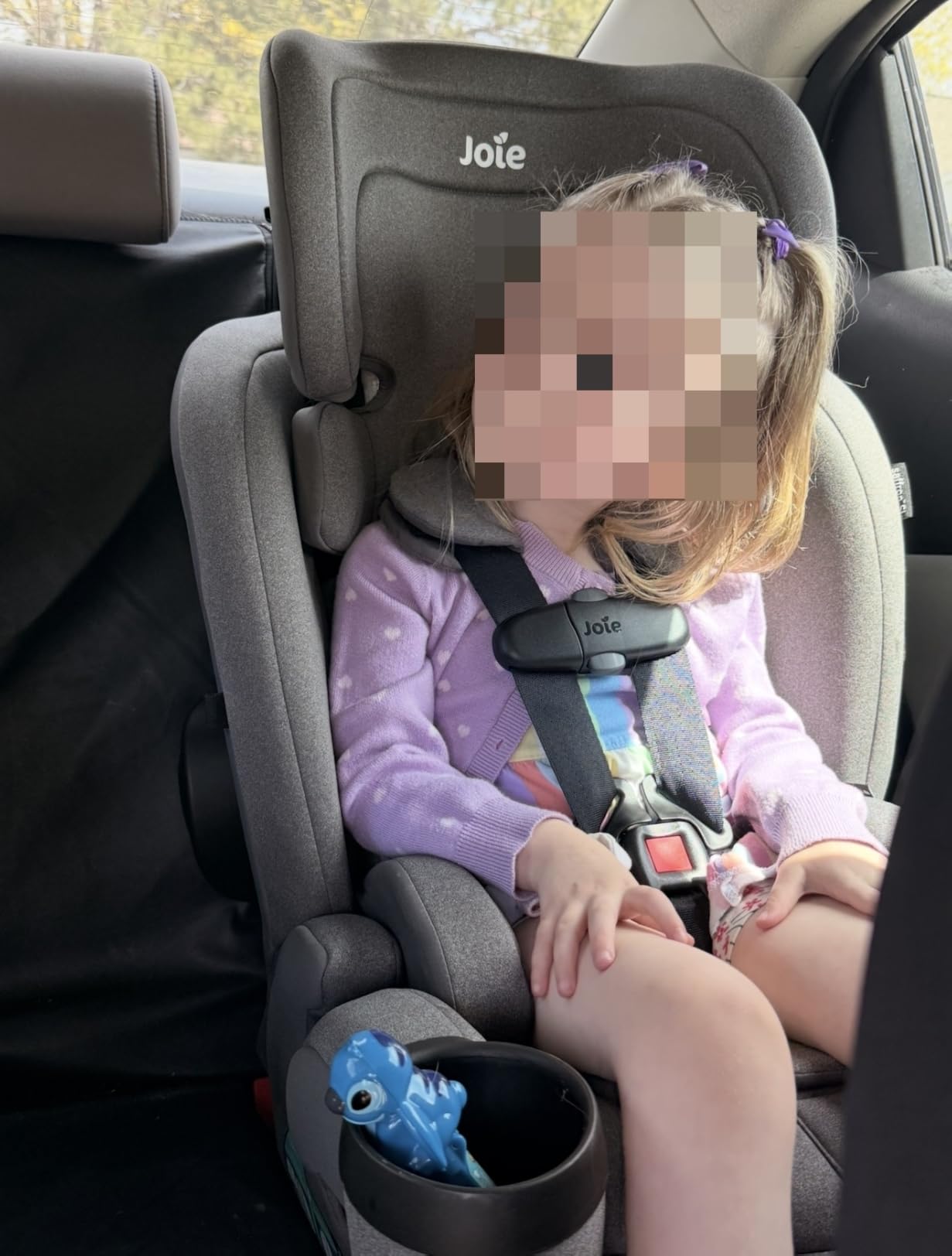 Joie Saffron SI 4-in-1 Car Seat, Car Seat for Infants to Toddlers to Big Kids, 4 Modes, 10-Position No-Rethread Headrest & Harness, Mocha customer photo 2