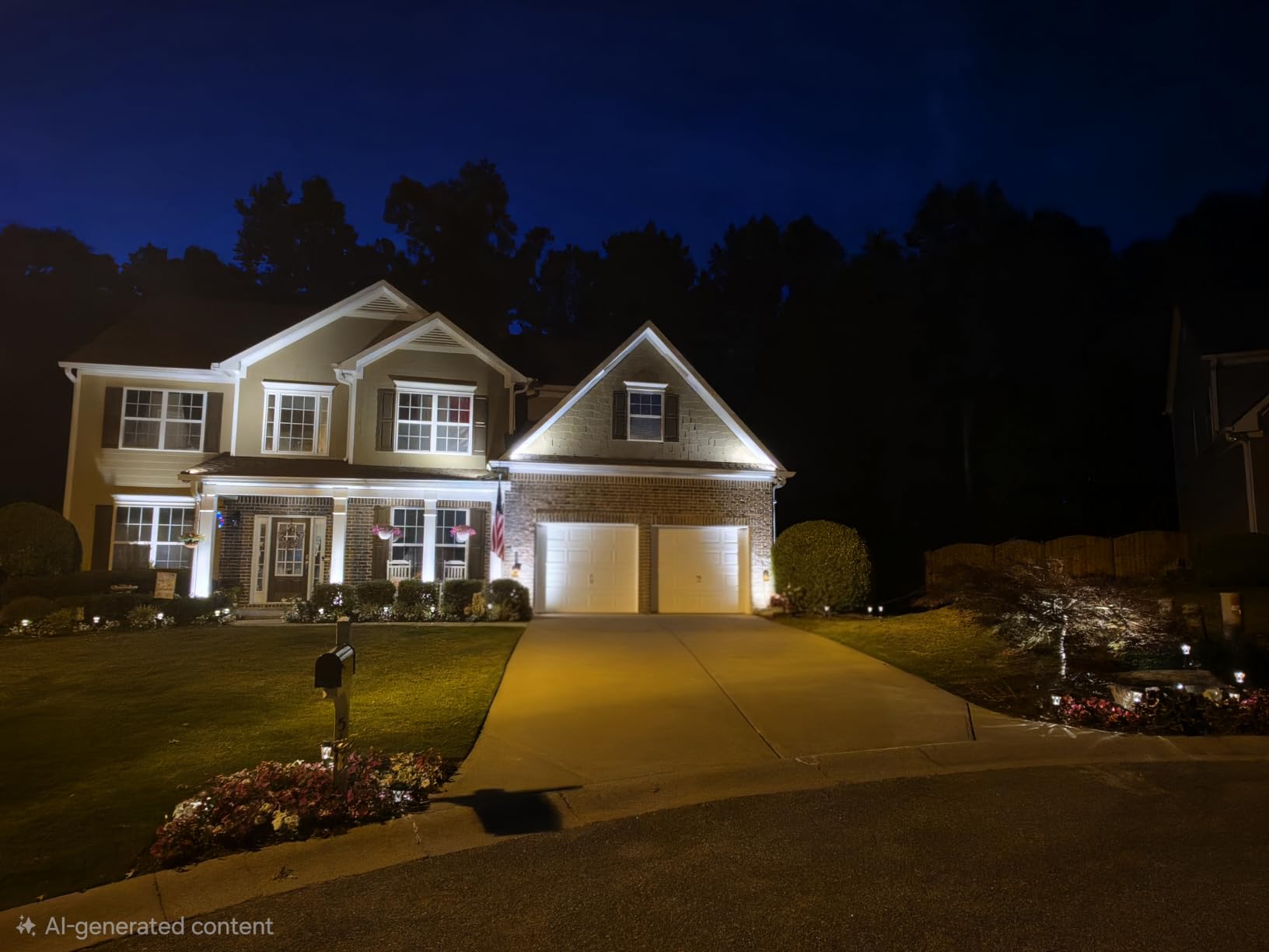 SUNVIE All-in-One LED Low Voltage Landscape Lighting Kit Dusk to Dawn 12PCS | 3000K Landscape Lights with Transformer Connectors 100FT Wire, Waterproof Low Voltage Landscape Lights for Garden Yard House customer photo 1