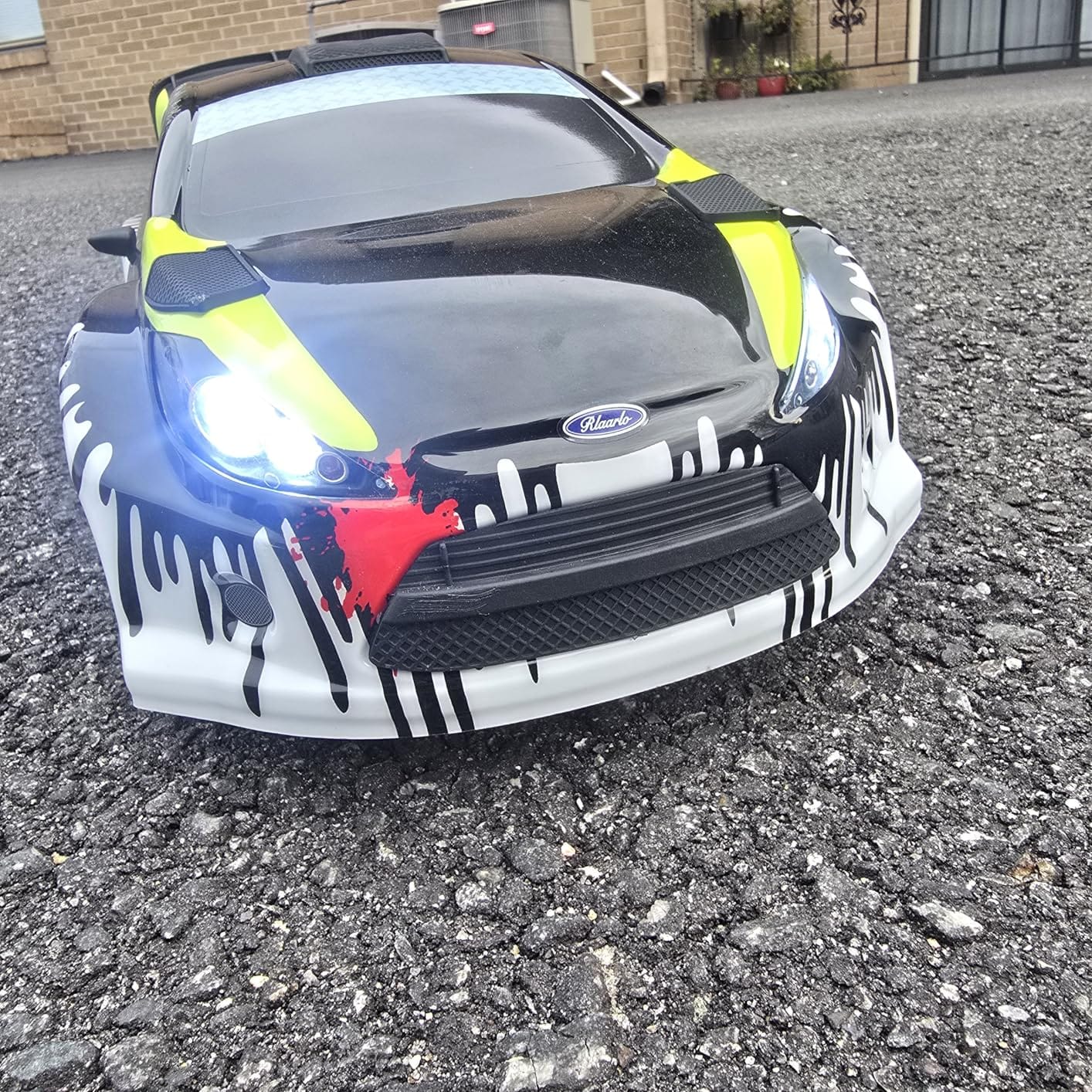 RIAARIO 1/10 Brushless RC Cars, 50 MPH Rally Car, 4WD, Waterproof, 8+ Ages | 45A Waterproof ESC, 11KG Micro Servo, 2852 3800KV Brushless Motor, 3S Lipo, 5CH Transmitter, Mteal Chassis, All-Terrain customer photo 1