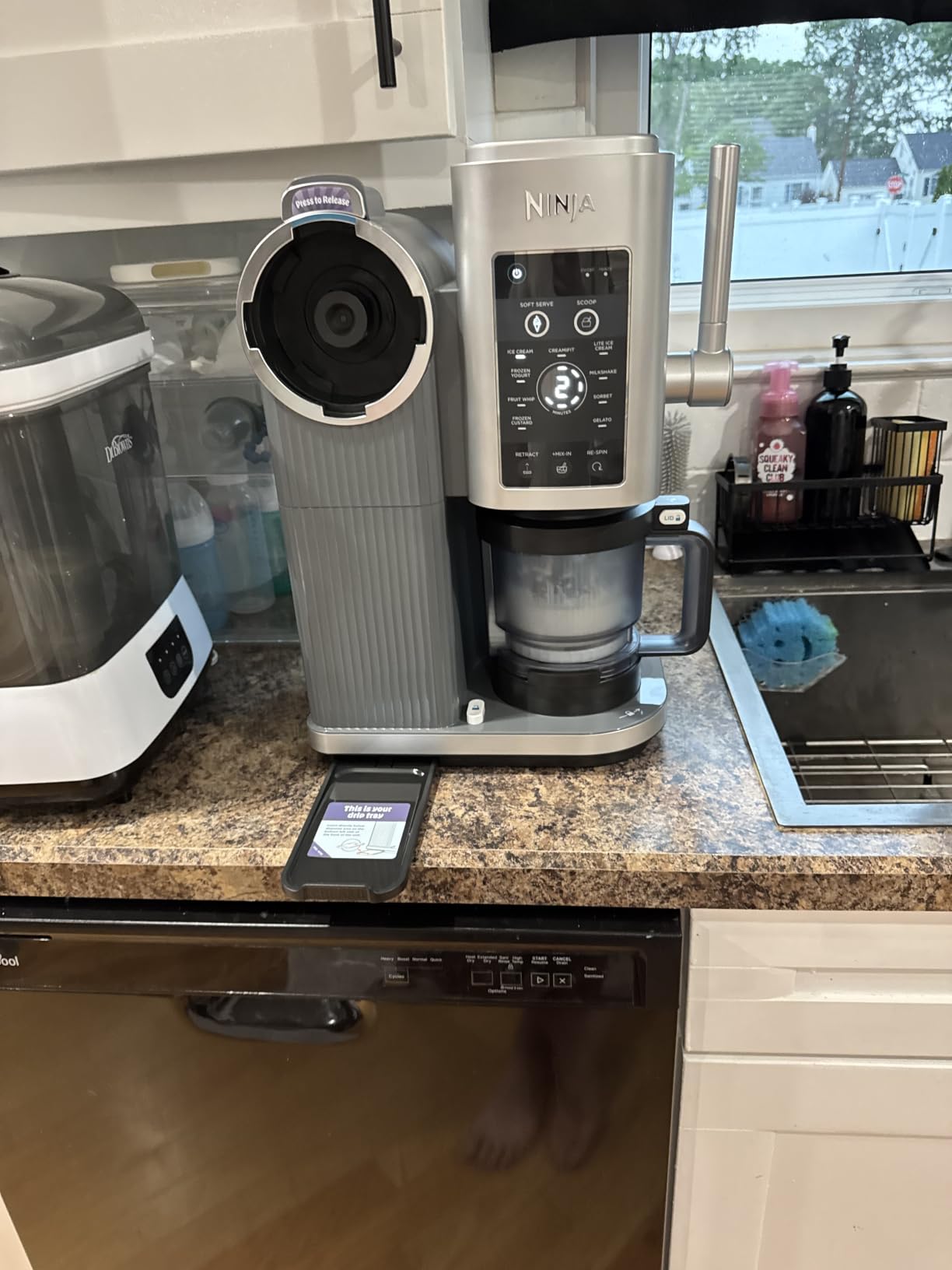 Ninja Creami Scoop & Swirl 13-in-1 Ice Cream and Soft Serve Maker, NC701 customer photo 1
