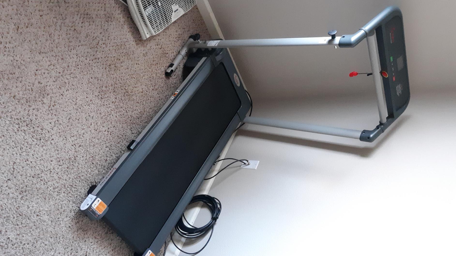 Sunny Health & Fitness Versatile Treadmill | Commercial Level, 45% Auto Incline & Decline customer photo 1