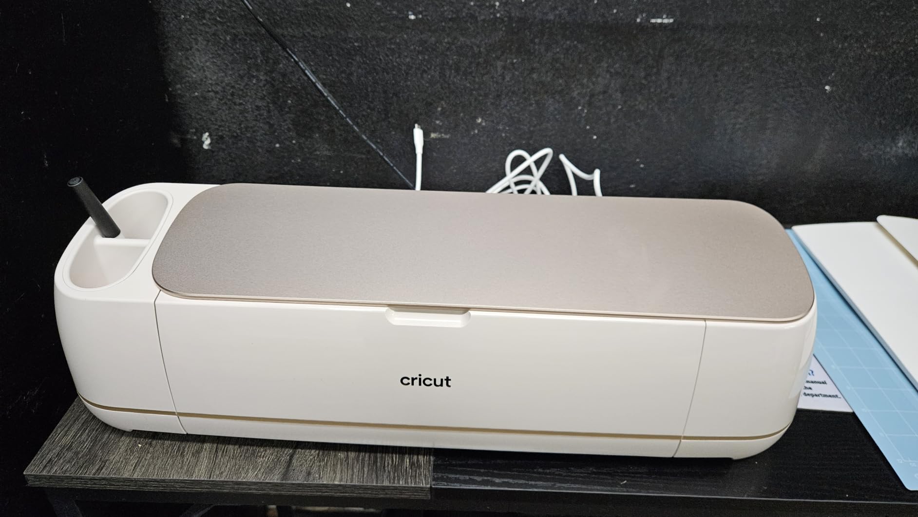 Cricut Maker 4 - Smart Cutting Machine (Seashell) | Digital Content Bundle customer photo 2