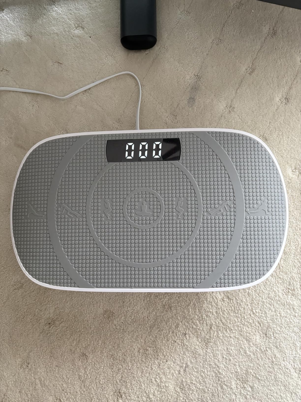 Merach CV30 Curved Vibration Plate Exercise Machine for Lymphatic Drainage | Resistance Band, Vibrating Plate with Real-Time Calorie Tracking on LED Display, Fitness Equipment for Home Gym Women Men customer photo 2
