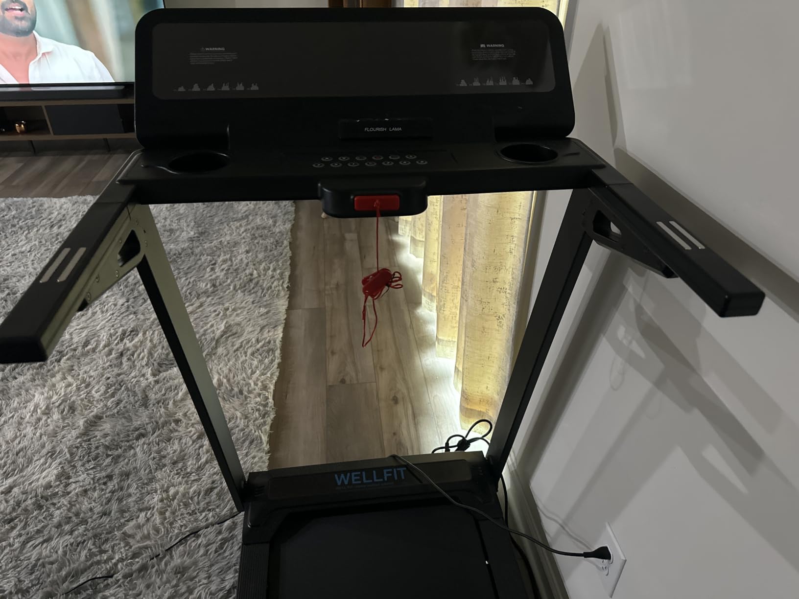 Auto Incline Treadmill, 15% Incline Heavy Duty Treadmill for Home | 4.5HP, 10 MPH, 500 lbs Capacity, 20'' x 55'' Running Area with Pulse Sensor, Bluetooth Player & LED Display customer photo 2
