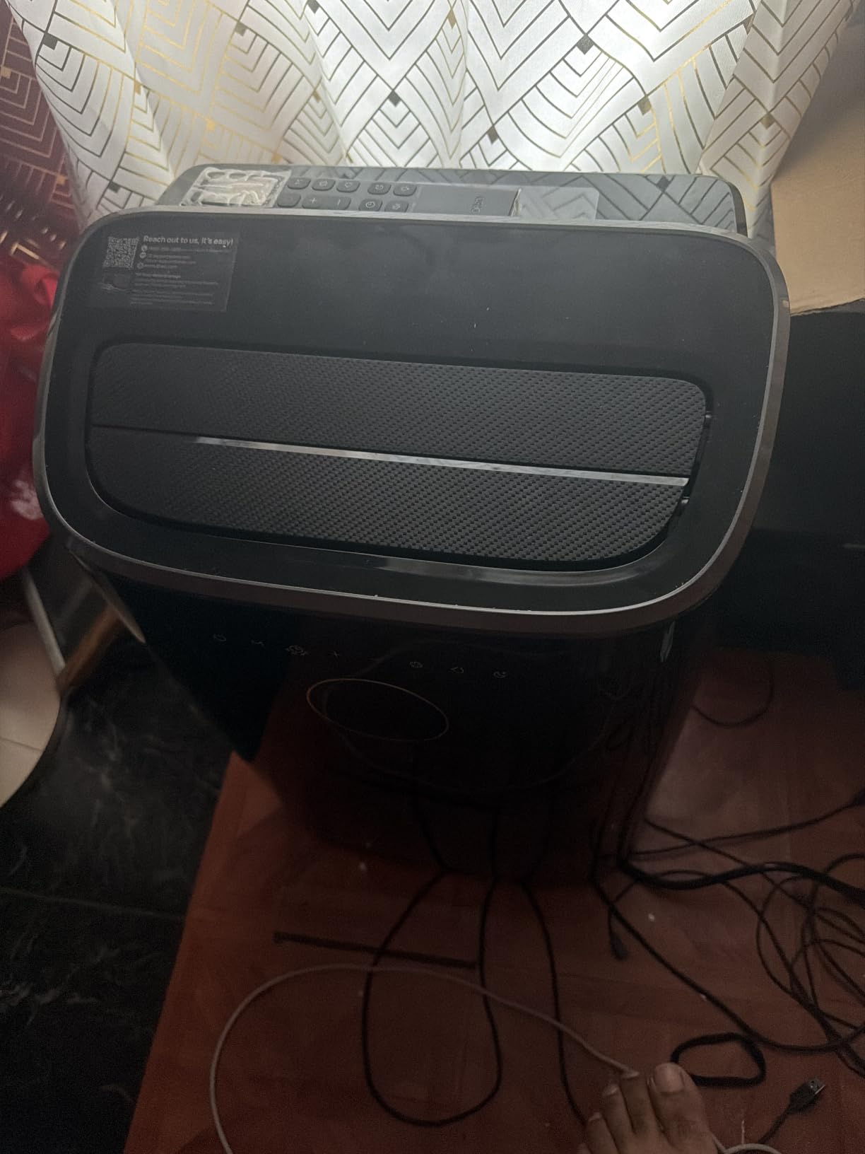 DREO Portable Air Conditioner 318S, 8000 BTU ASHRAE (5000 BTU DOE) Smart AC Unit for Bedroom with Drainage-free Cooling, Fan & Dehumidifier 3 in 1, APP/Voice/Remote, Quiet Standing AC for Room Indoors customer photo 2