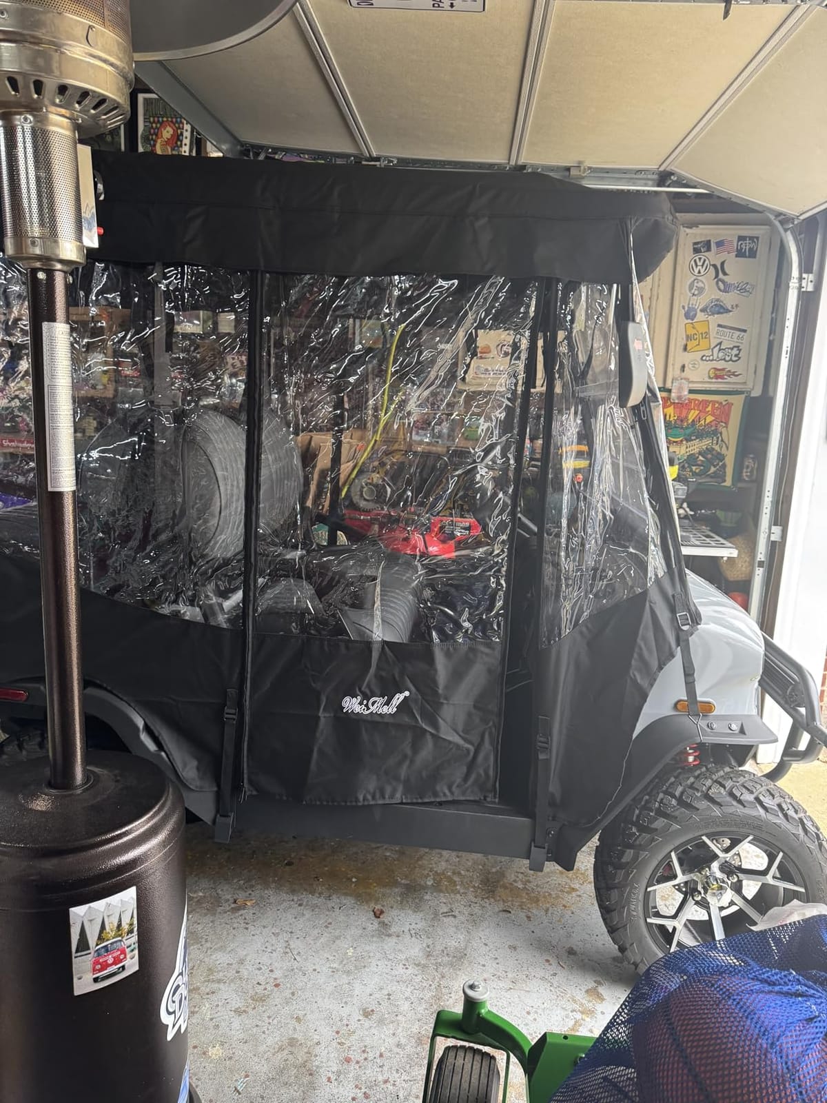 Golf Cart Enclosure 4 Passenger for EZGO RXV 80