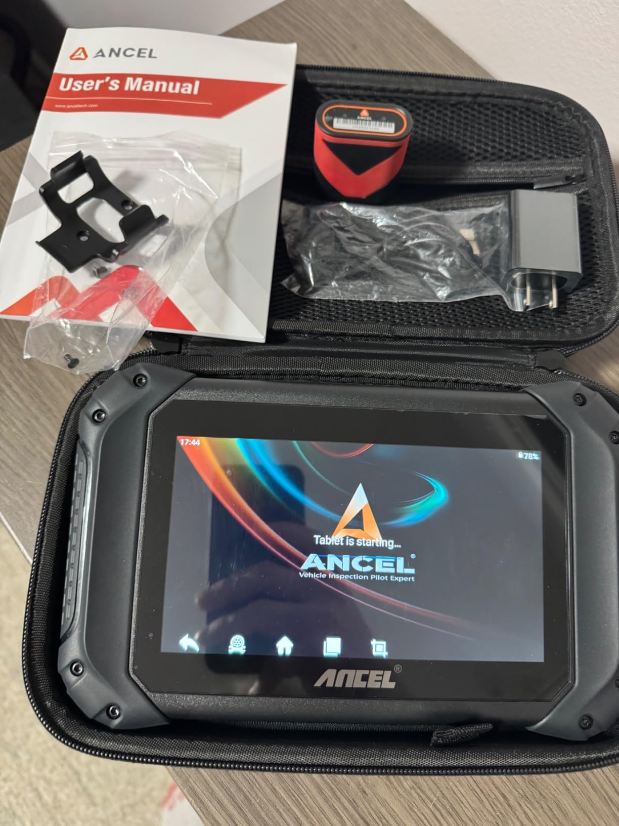 ANCEL FX6000 Bidirectional OBD2 Scanner, 4-System Scan Tool with 7+ Reset | Engine ABS SRS Trans Diagnostic, ABS Bleeding, Oil/EPB/BMS/SAS Reset, Throttle Relearn Gear Learning, Live Data, Free Update customer photo 2