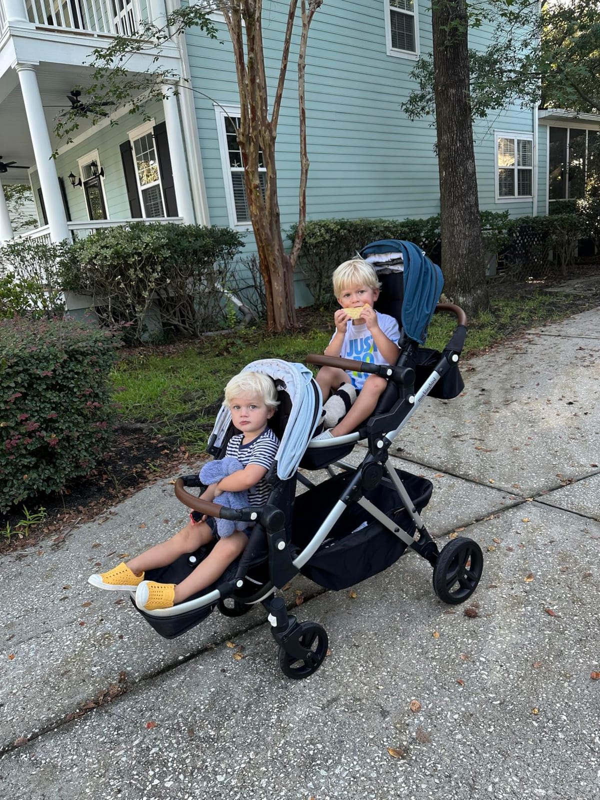 Mockingbird 3.0 Single-to-Double Convertible Stroller, Sage | Full size baby stroller for 1, 2, or 3 kids with 44 possible configurations, travel system-compatible customer photo 1