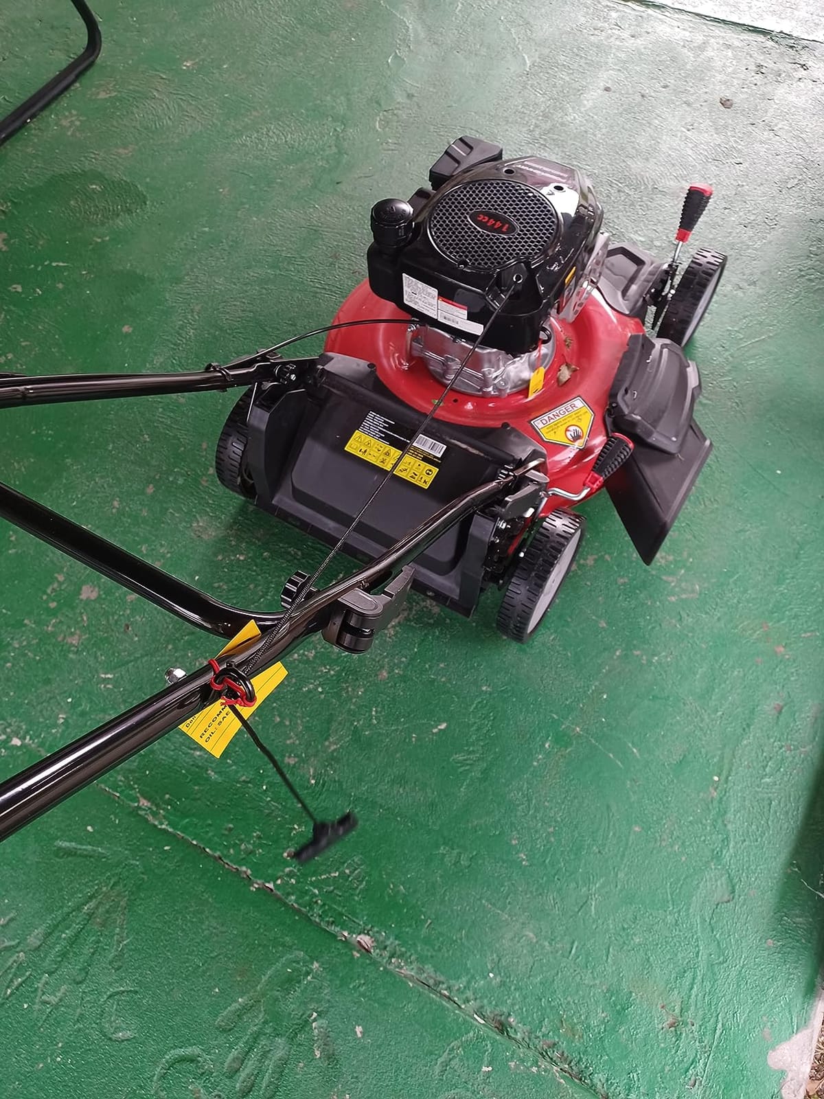 PowerSmart 22-Inch Gas Lawn Mower, 150cc B&S Engine, Self-Propelled, 3-in-1 Mulching System, Rear-Wheel Drive customer photo 1