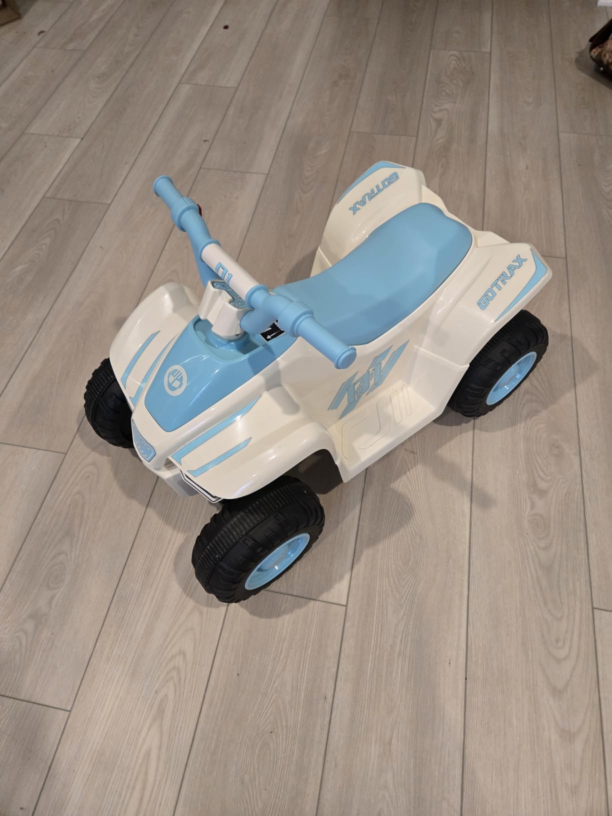 Gotrax Ride on Toy for Toddlers 1.5-4, 12V Battery for 80Mins, Max 1.5MPH | Safe Replaceable Lead-acid Battery, Forward/Reverse 2 Gears, Max 66lbs Load, Electric Vehicle ATV Car Best Gift for Boys Girls customer photo 2