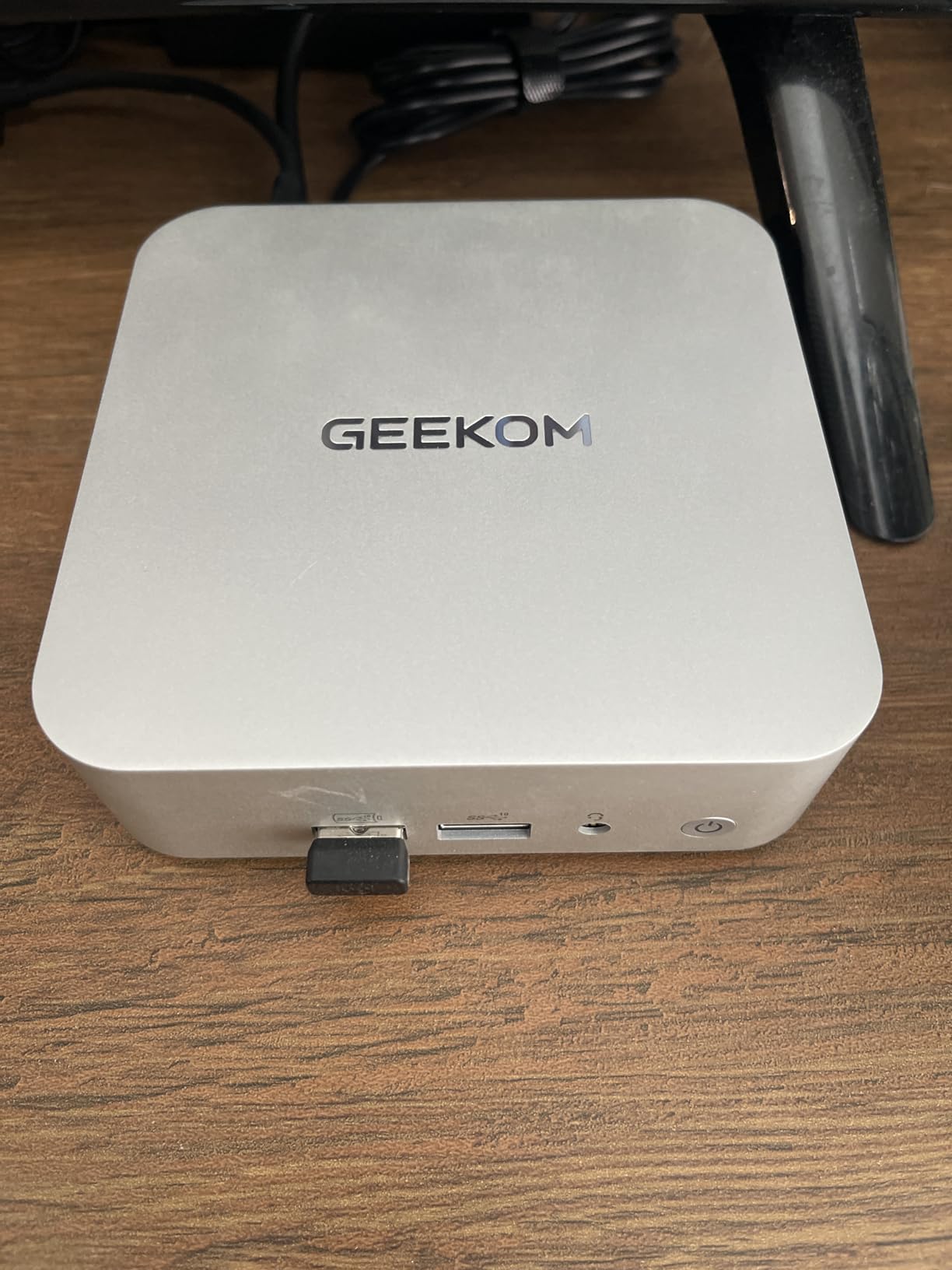 GEEKOM A8 Mini PC with AMD Ryzen 7 8745HS, 16GB DDR5 RAM (Upgradable), 1TB NVMe SSD, Windows 11 Pro Mini Computer for Office & Creator, Dual USB4, SD Card Slot, 8K, WiFi 6E, 2.5G LAN, 3-Year Warranty customer photo 2