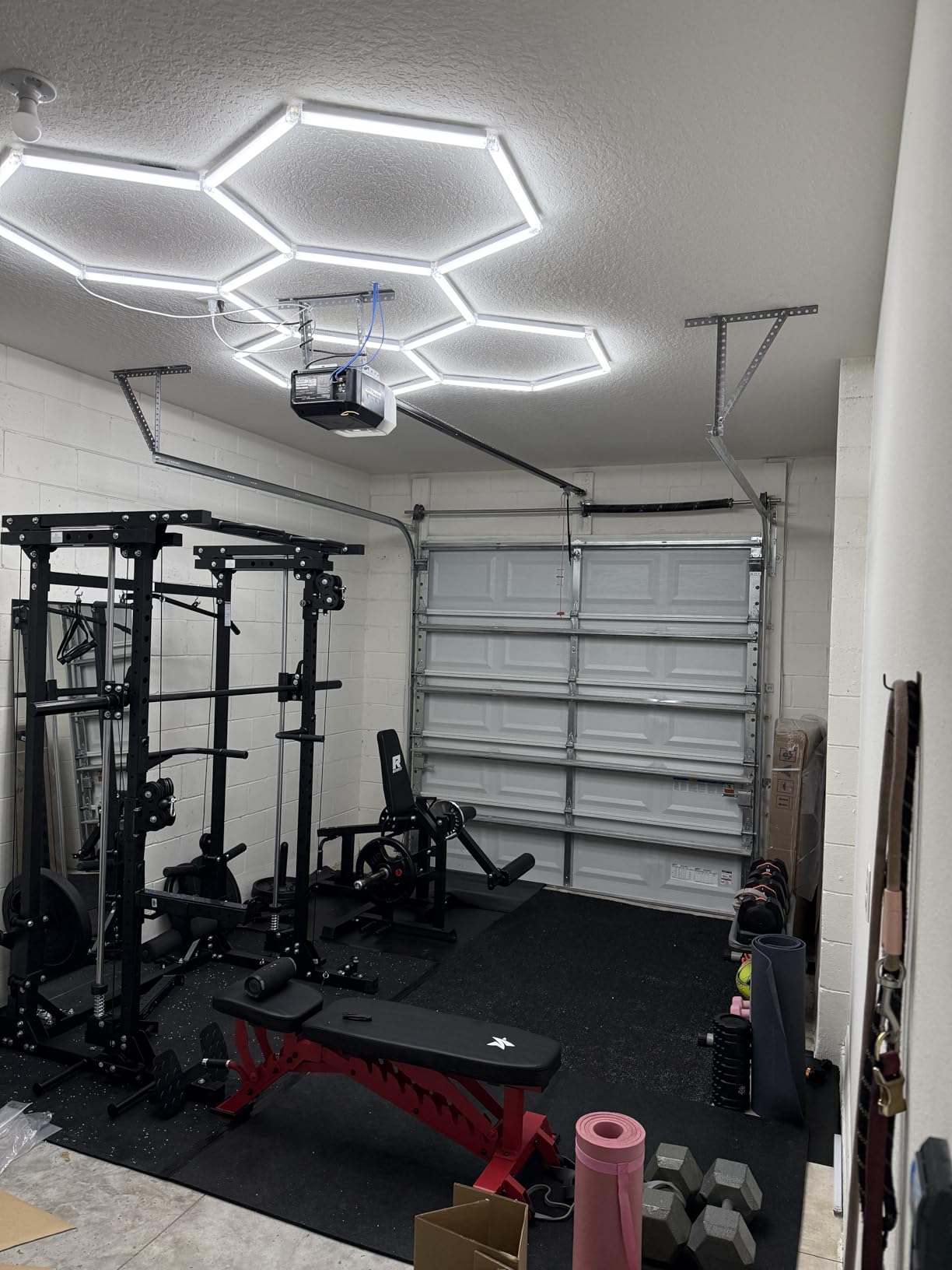 Major Fitness Drone3 Smith Machine, All-in-One Home Gym Power Rack | with Cable Crossover, Pull-Up Bars, T-Bar & Squat Station, Heavy-Duty Full-Body Workout for Strength Training customer photo 1
