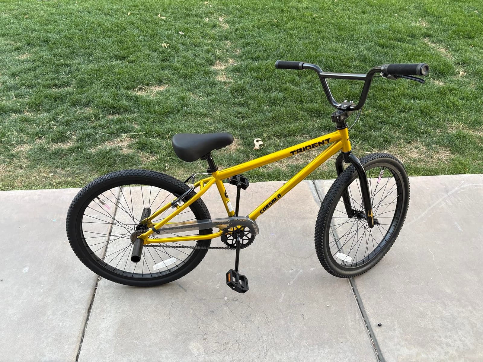 cubsala 20 24 26 Inch BMX Race Bike Trident Bicycles Beginner-Level to Advanced Riders with 2 Pegs, Multiple Colors customer photo 2