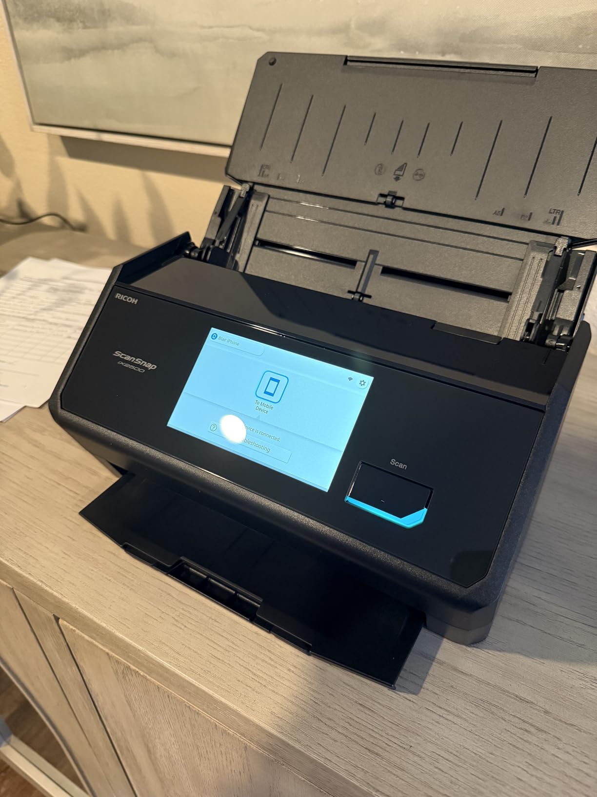 ScanSnap iX2500 Wireless or USB High-Speed Document Scanner customer photo 1