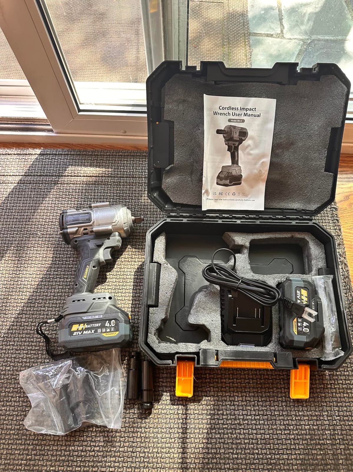SOARFLY Cordless Impact Wrench 1/2