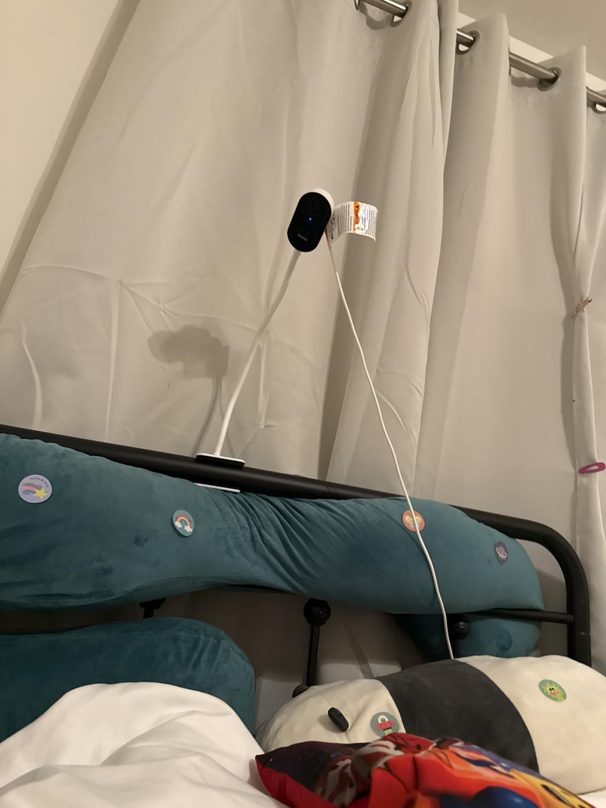 Owlet Dream Duo 3 Smart Baby Monitor System, Dream Sock + 2K HD Camera | FDA-Cleared Monitoring Tracks Pulse Rate, Oxygen & Sleep Insights customer photo 2