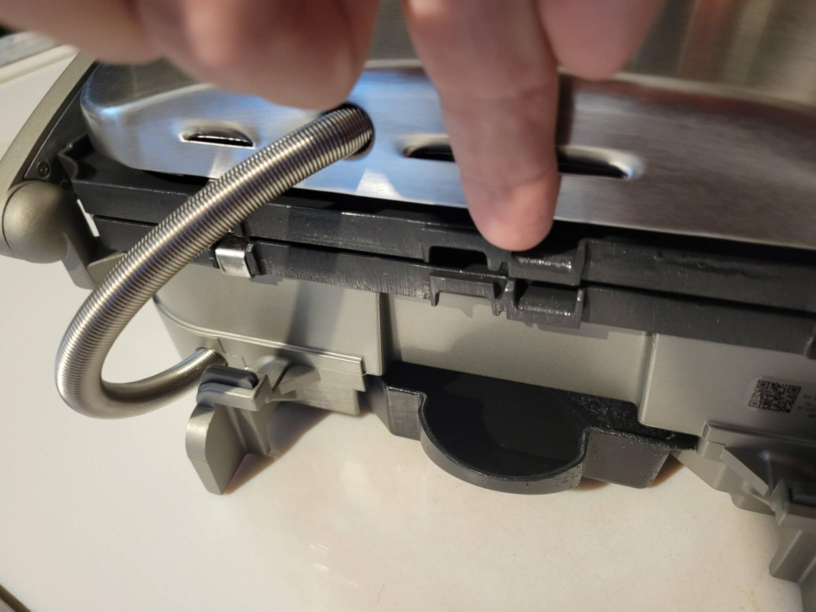 Cuisinart Panini Press and Grill, 1500W 5-in-1 Griddler, Dishwasher-Safe | Panini press, sandwich maker & indoor grill with reversible nonstick plates & dual heat control, GR-4NNAS customer photo 2
