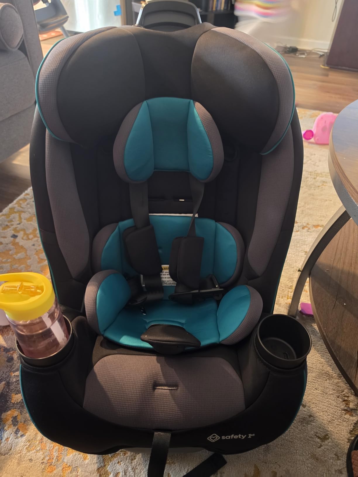 Safety 1st Grow and Go All-in-One Convertible Car Seat, Rear Facing 5-40 lbs, Forward Facing 30-65 lbs, High Back Booster Seat 40-100 pounds, Alaskan Blue customer photo 1