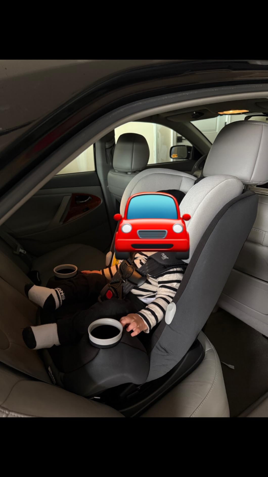 Maxi-Cosi Pria All-in-One Convertible Car Seat, Infant to Toddler Car Seat, Easy-Install Harness, Machine-Washable Cover, 5-100 lbs, SeaDrift customer photo 1